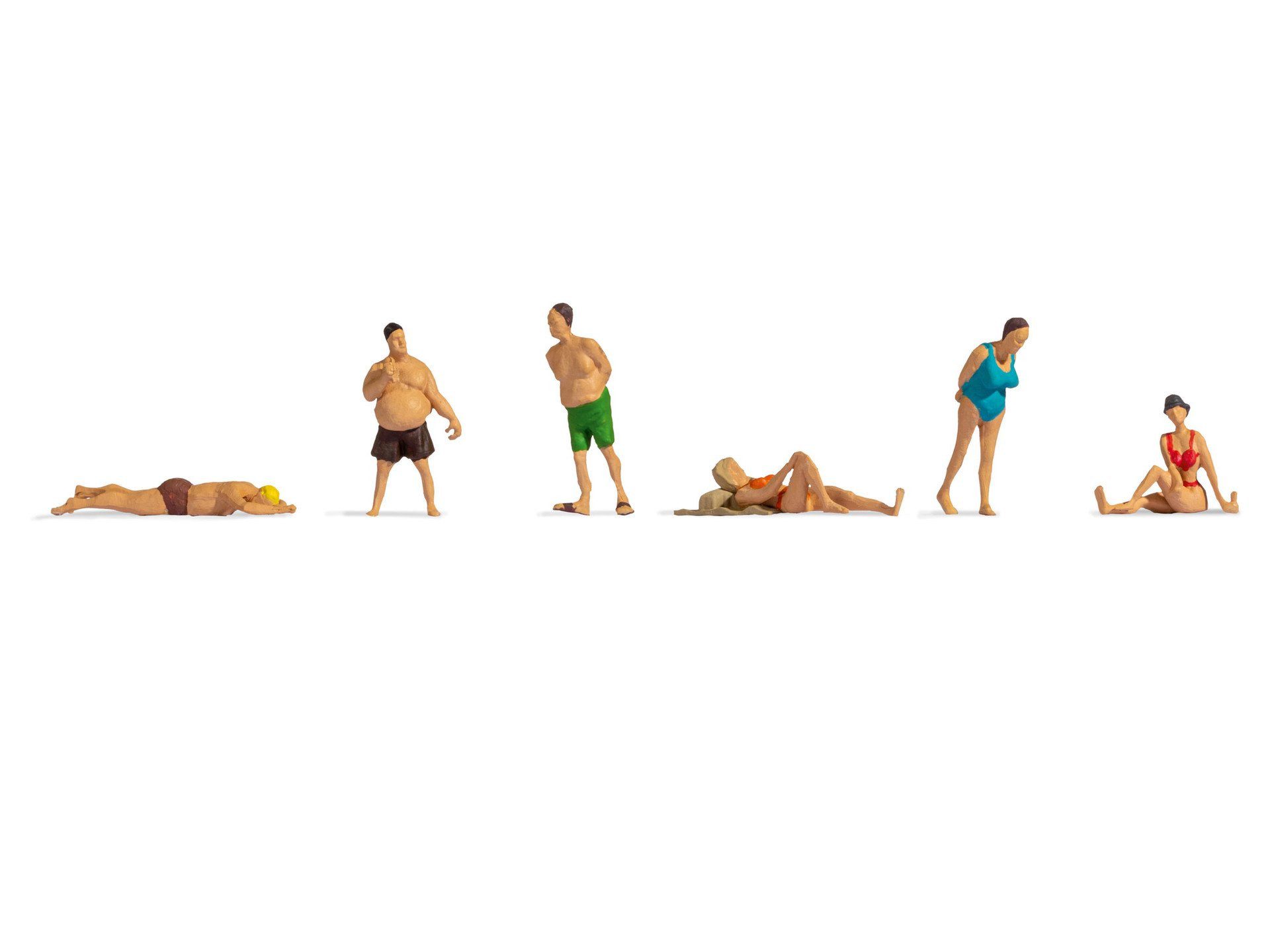 NOCH Dekofigur Hobby-Figuren „Badende“ in Badebekleidung, günstig online kaufen
