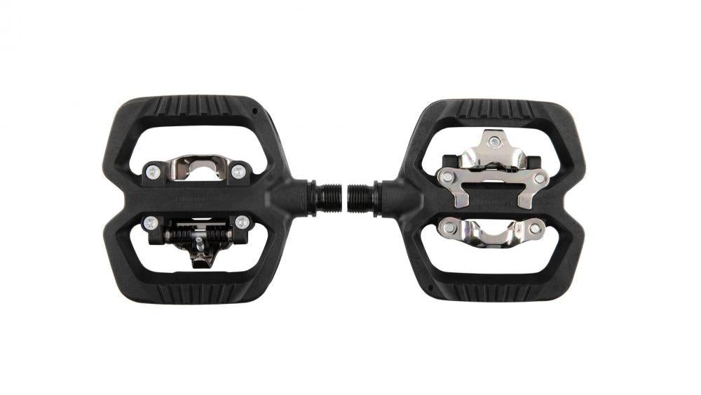 Look Plattformpedale Look Geo Trekking Hybrid Pedale schwarz / SPD-kompatibel - 1 Seite Kli