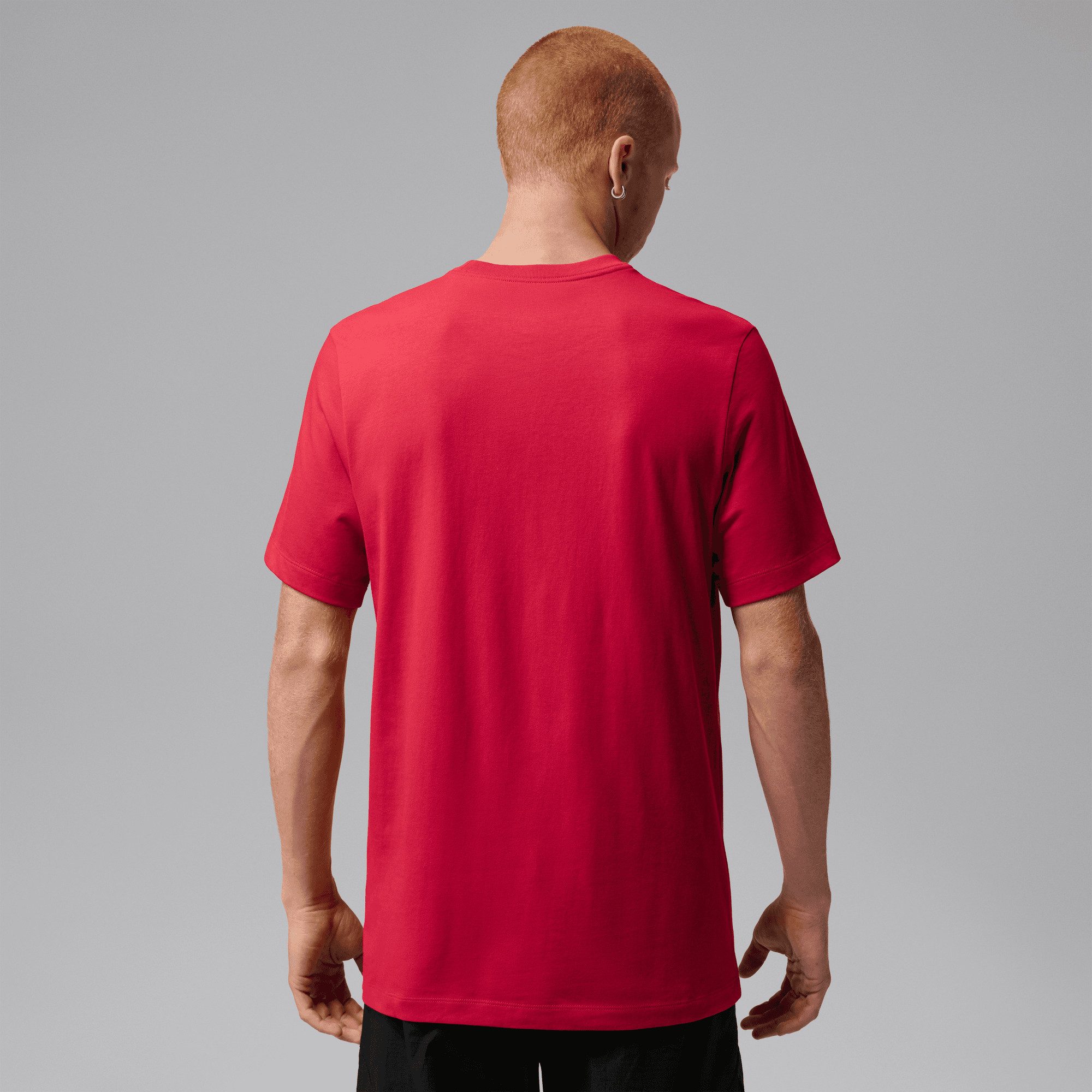 Jordan Trainingsshirt Jordan Jumpman Flight Men's T-Shirt für Laufen und Fitness, mit Rundhalsausschnitt, aus Baumwolle