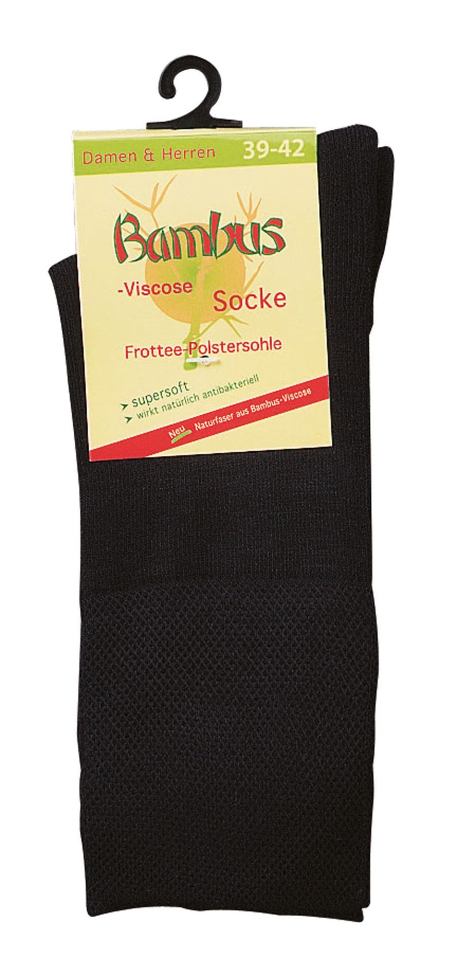 Wowerat Basicsocken 3 Paar Bambus Viskose Socken Wellness-Socken mit Polste günstig online kaufen