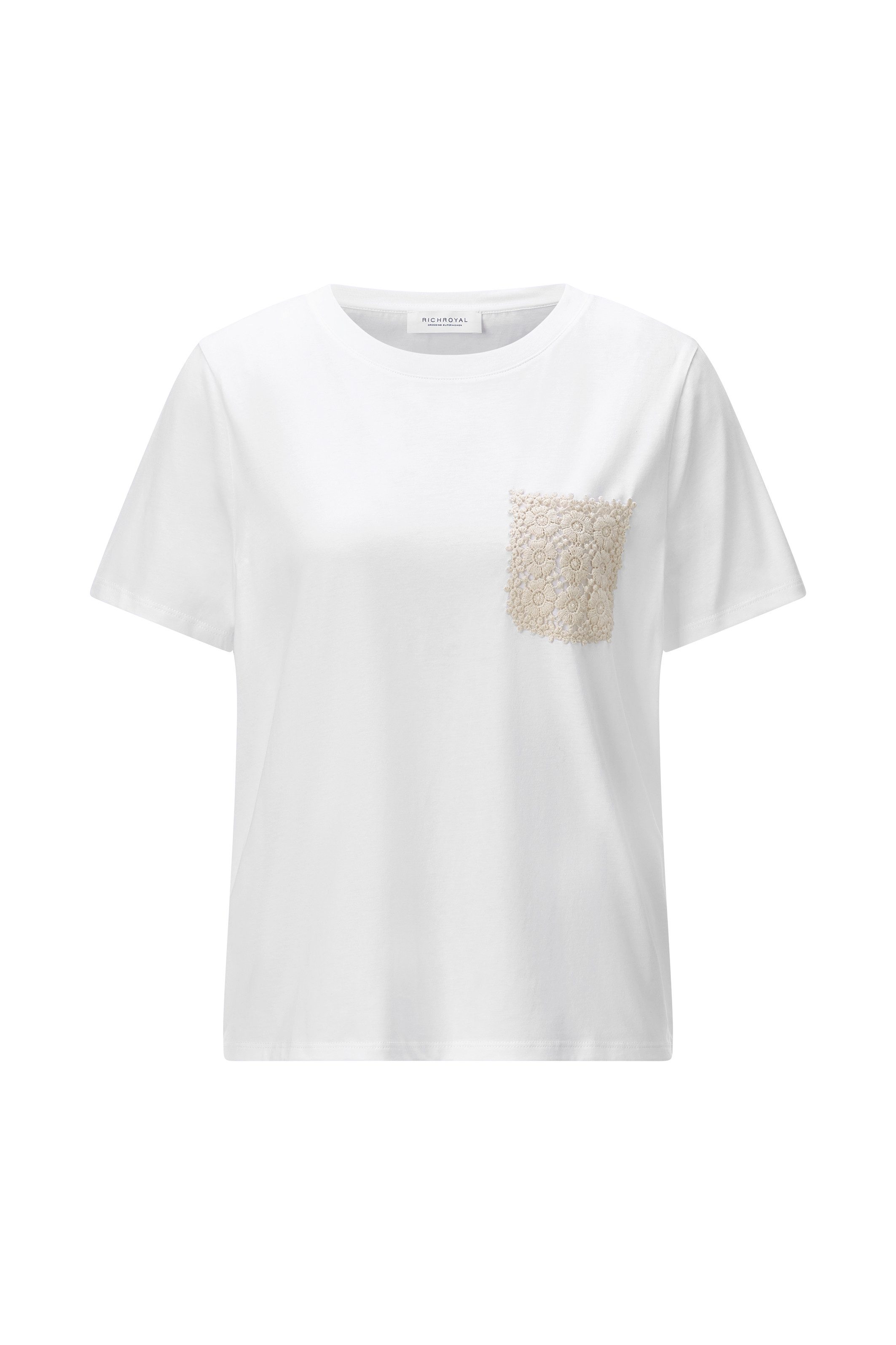 RICHROYAL Kurzarmshirt