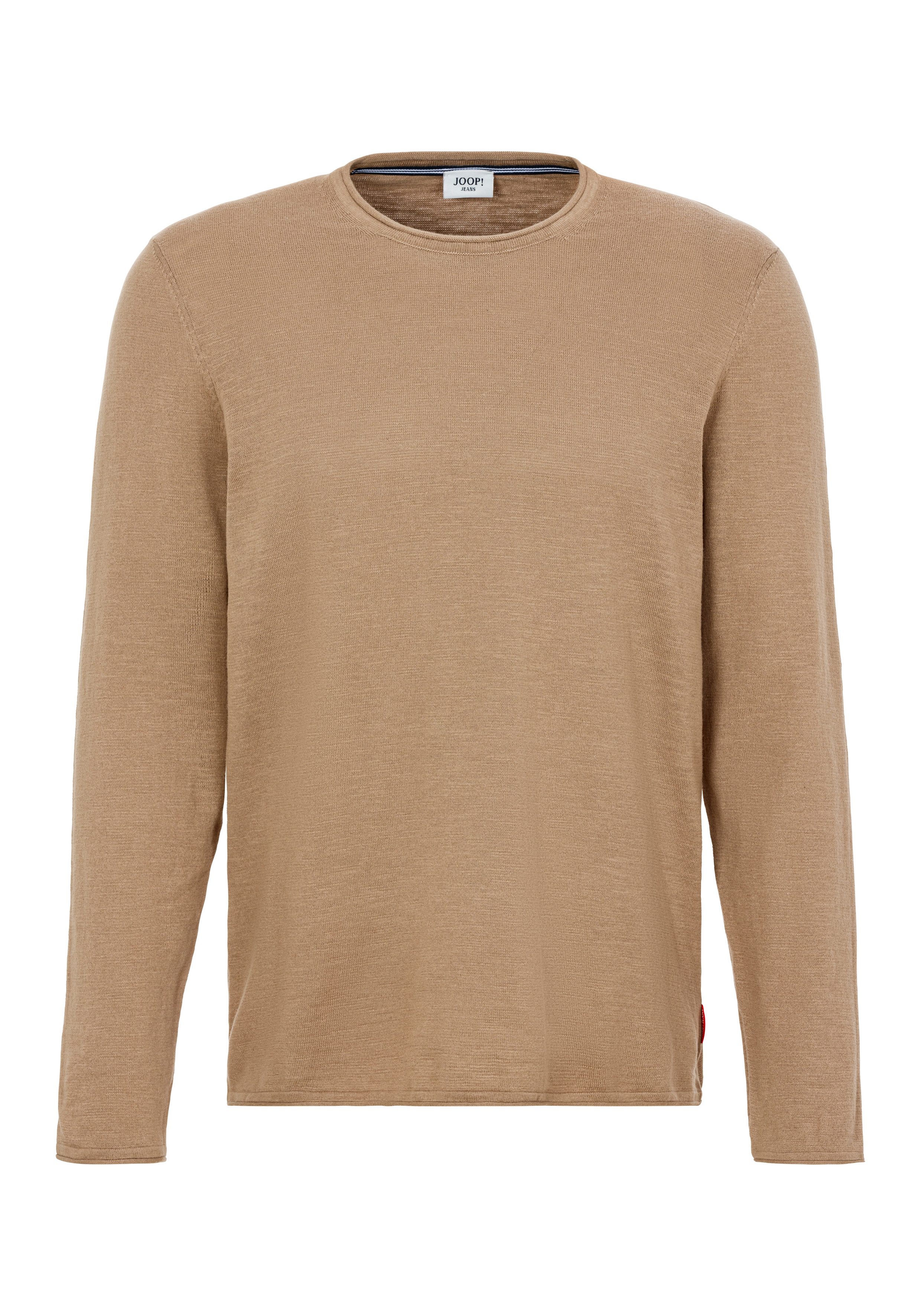 Joop Jeans Rundhalspullover Barios mit Strukturmuster günstig online kaufen