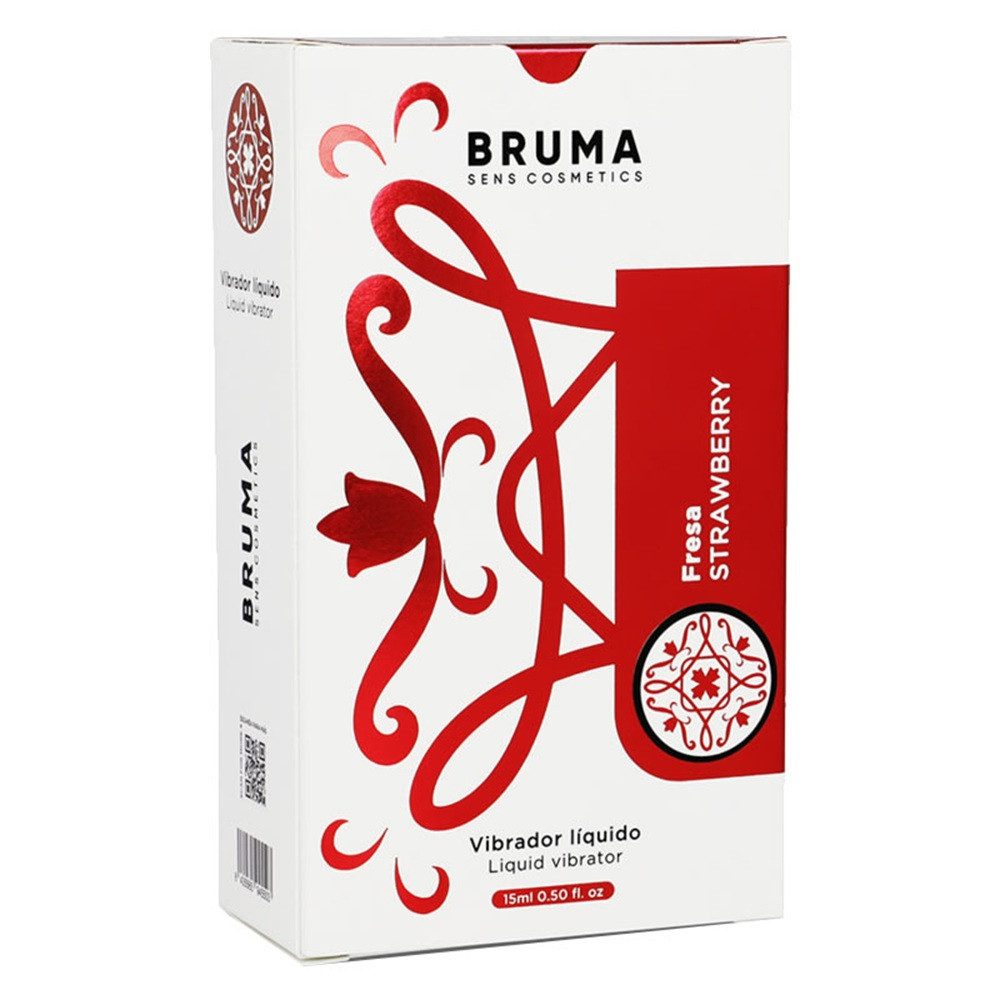 BRUMA Stimulationsgel Liquid Vibrator Strawberry, Packung mit, 1-tlg., stimulierendes Gel mit Vibrationseffekt