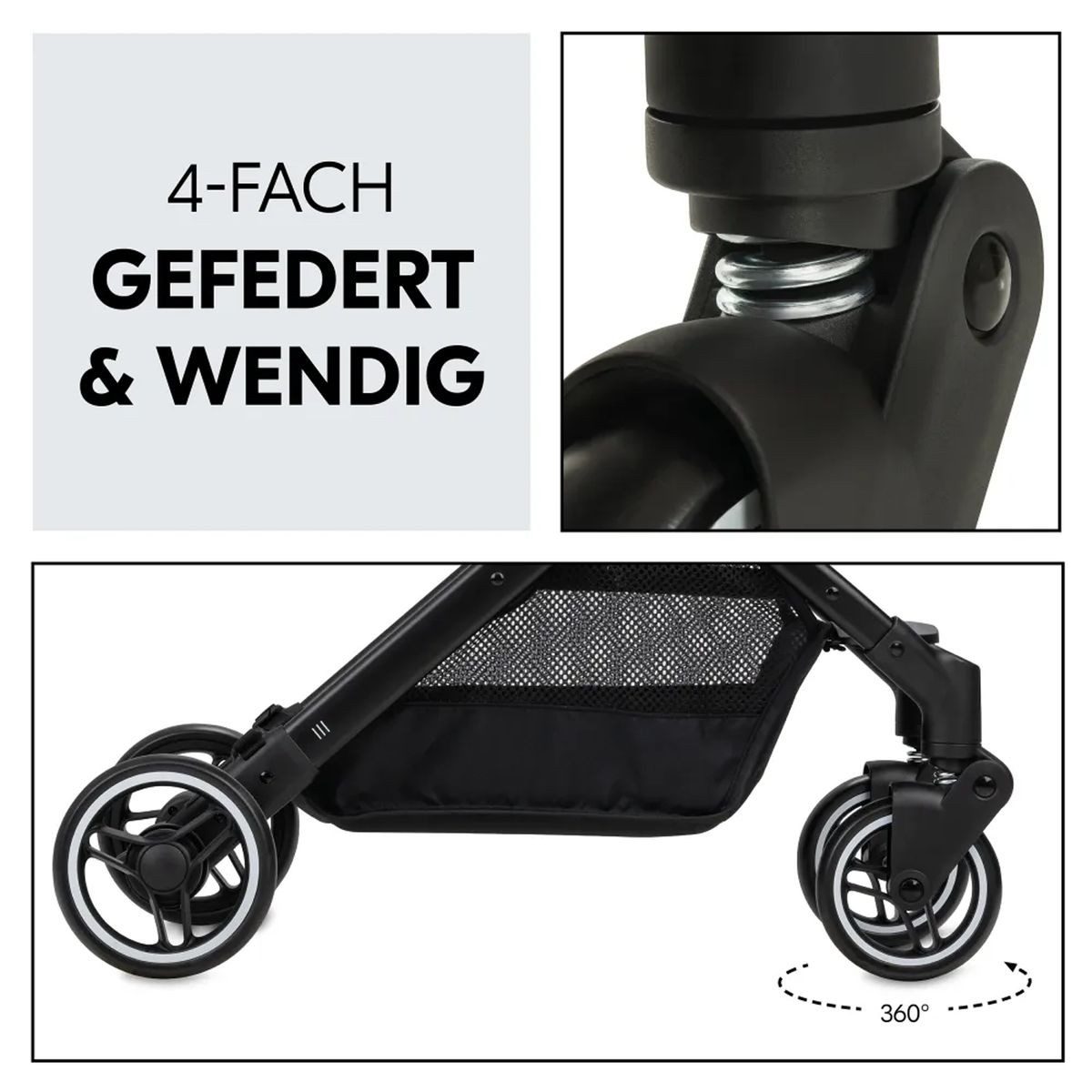 Hauck Kinder-Buggy Travel N Care - Simba, Reisebuggy Sportwagen bis 22 kg inkl. Maxi Cosi Reboarder Pearl Pro 2