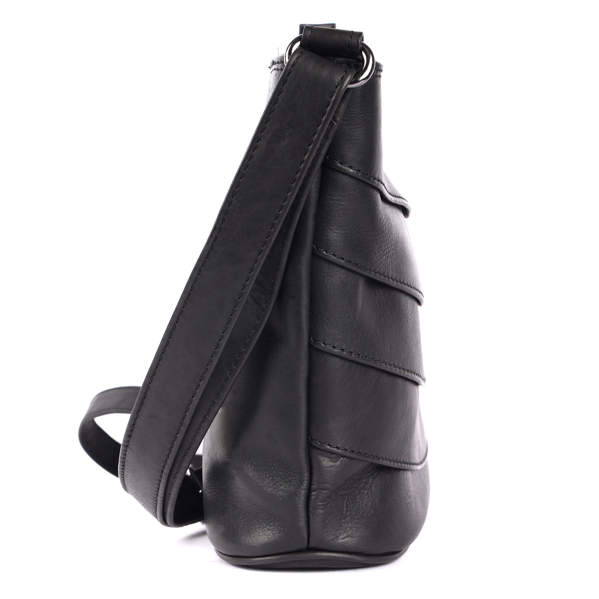 Benthill Umhängetasche Damen Echt Leder Handtasche Shopper Vintage Umhängetasche, Schultergurt / Umhängegurt Reißverschlussfach – Bild 4 von 5