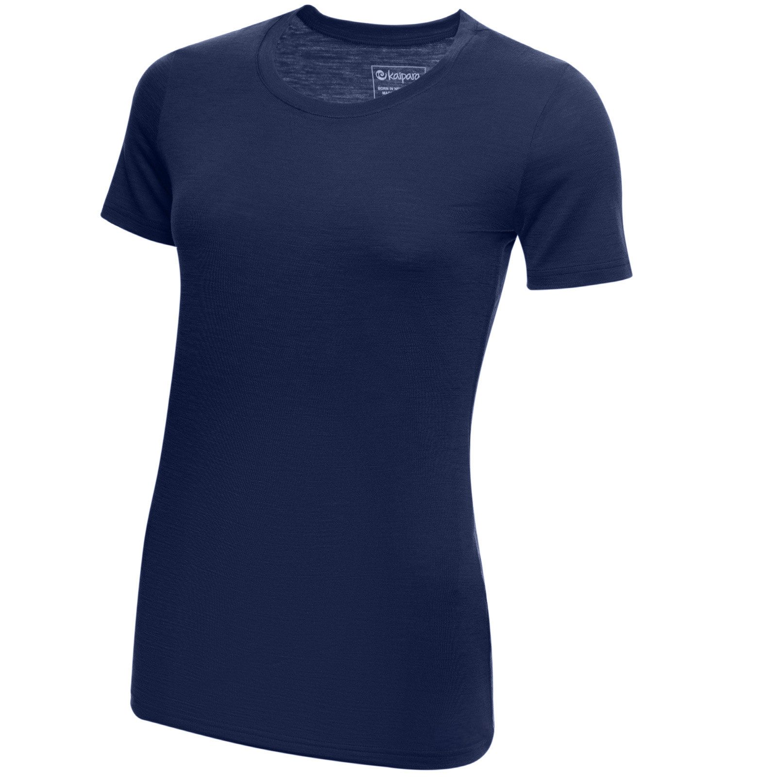 Kaipara - Merino Sportswear Funktionsshirt Merino Shirt Damen Kurzarm Slimfit 200 warm (1-tlg) aus reiner Merinowolle Made in Germany