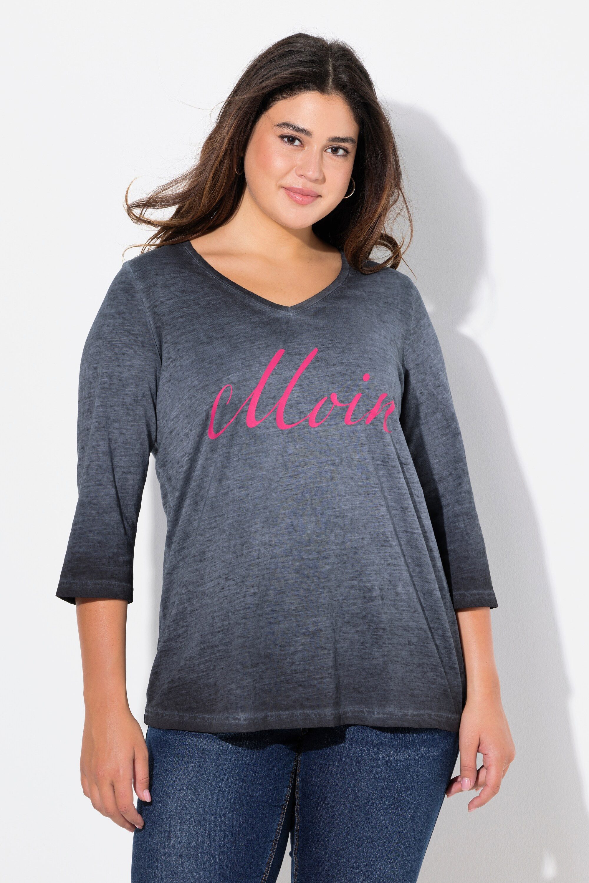 Ulla Popken T-Shirt T-Shirt Moin Cold günstig online kaufen