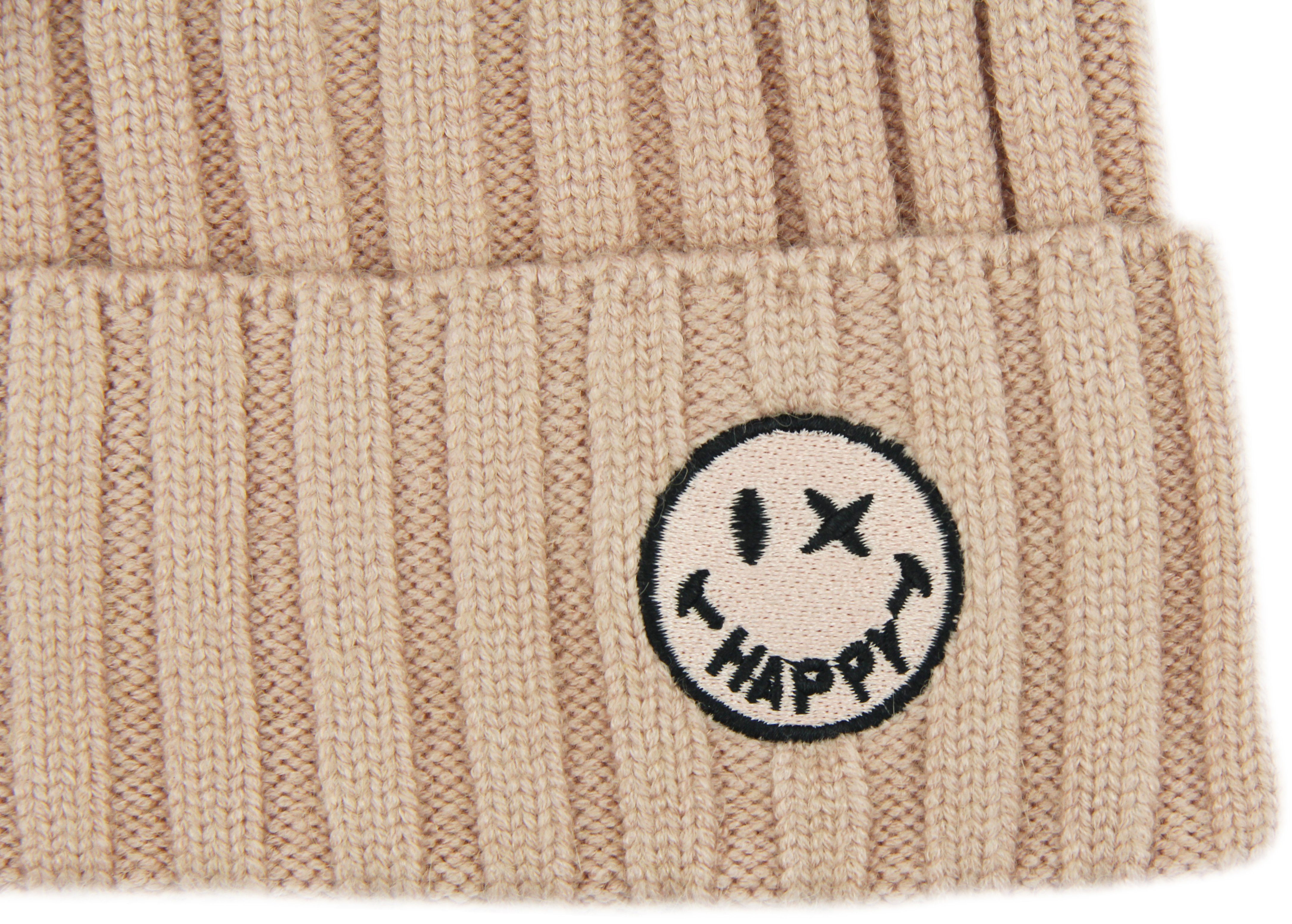 Frentree Strickmütze Strickmütze gefüttert mit warmem Innenfutter, One-Size günstig online kaufen