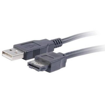 Akasa Flextor eSATA auf SATA -Kabel 0.4 m USB-Adapter