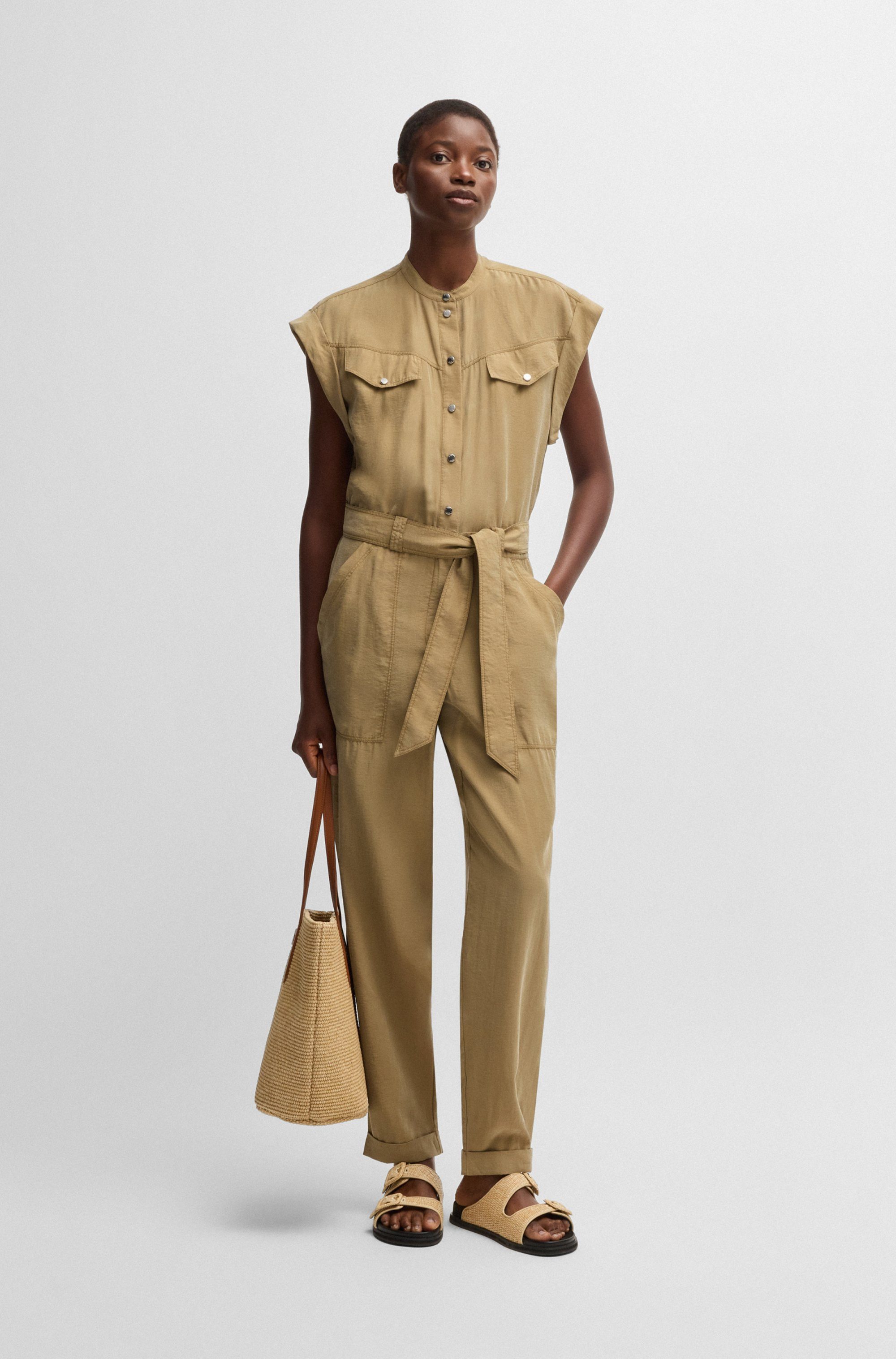 BOSS ORANGE Jumpsuit Dridy Premium Damenmode günstig online kaufen