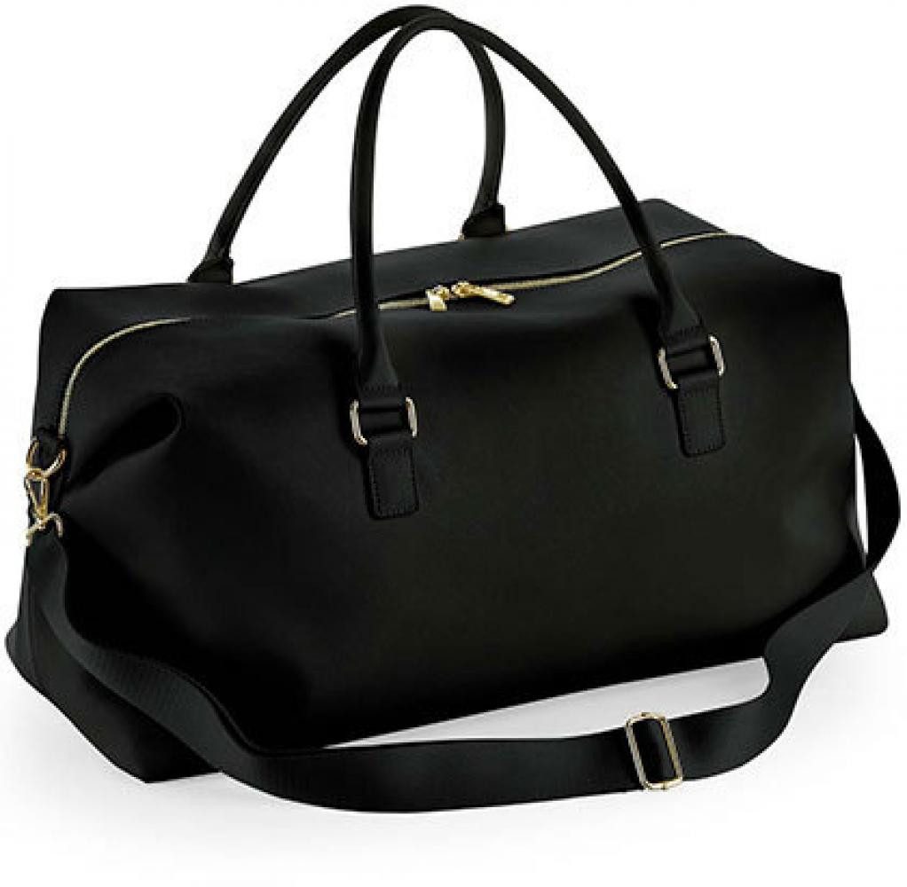 BagBase Umhängetasche Boutique Weekender Lederoptik