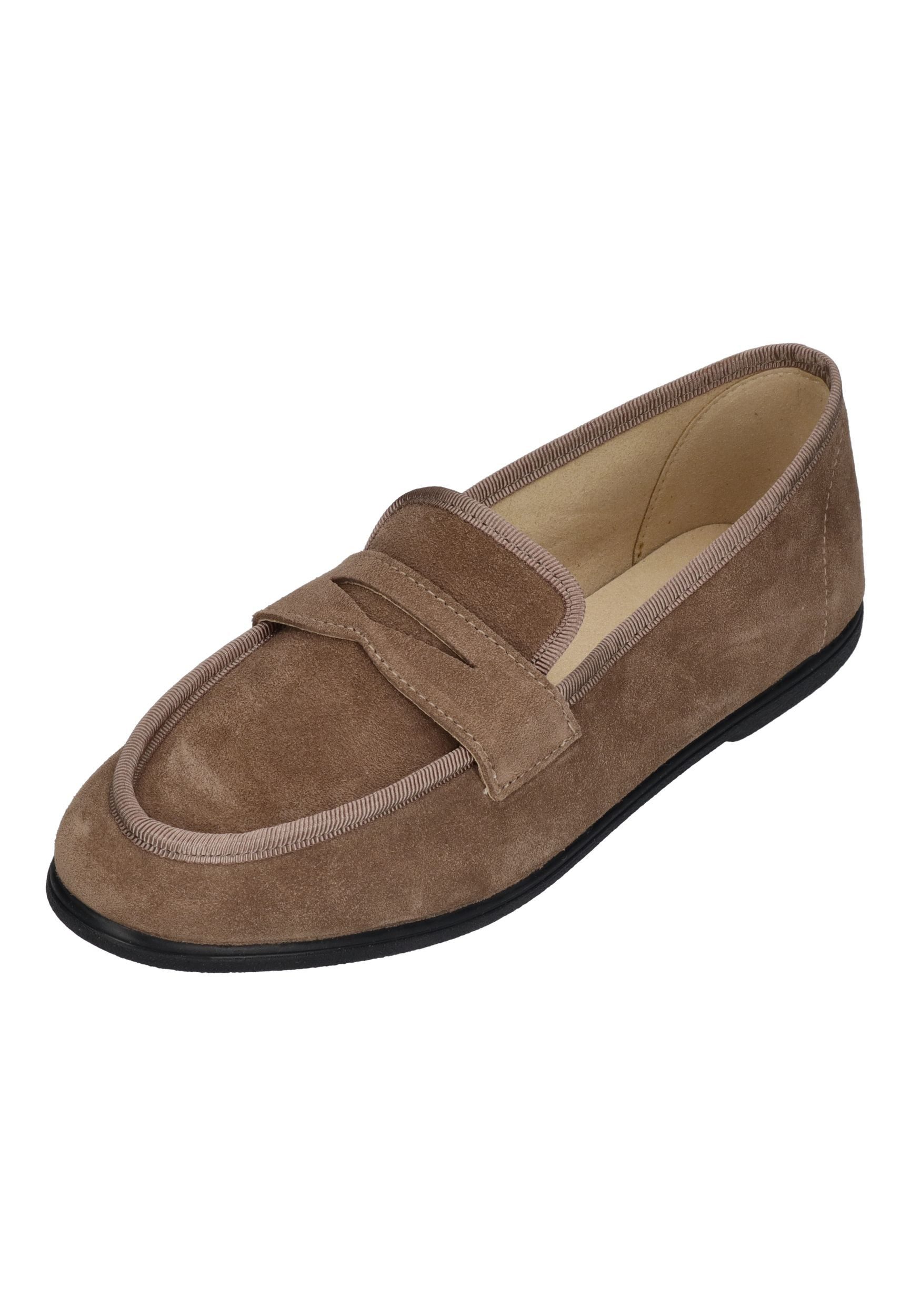 espadrij l´originale LOAFER CLASSIC VELOUR Slipper Tabacco