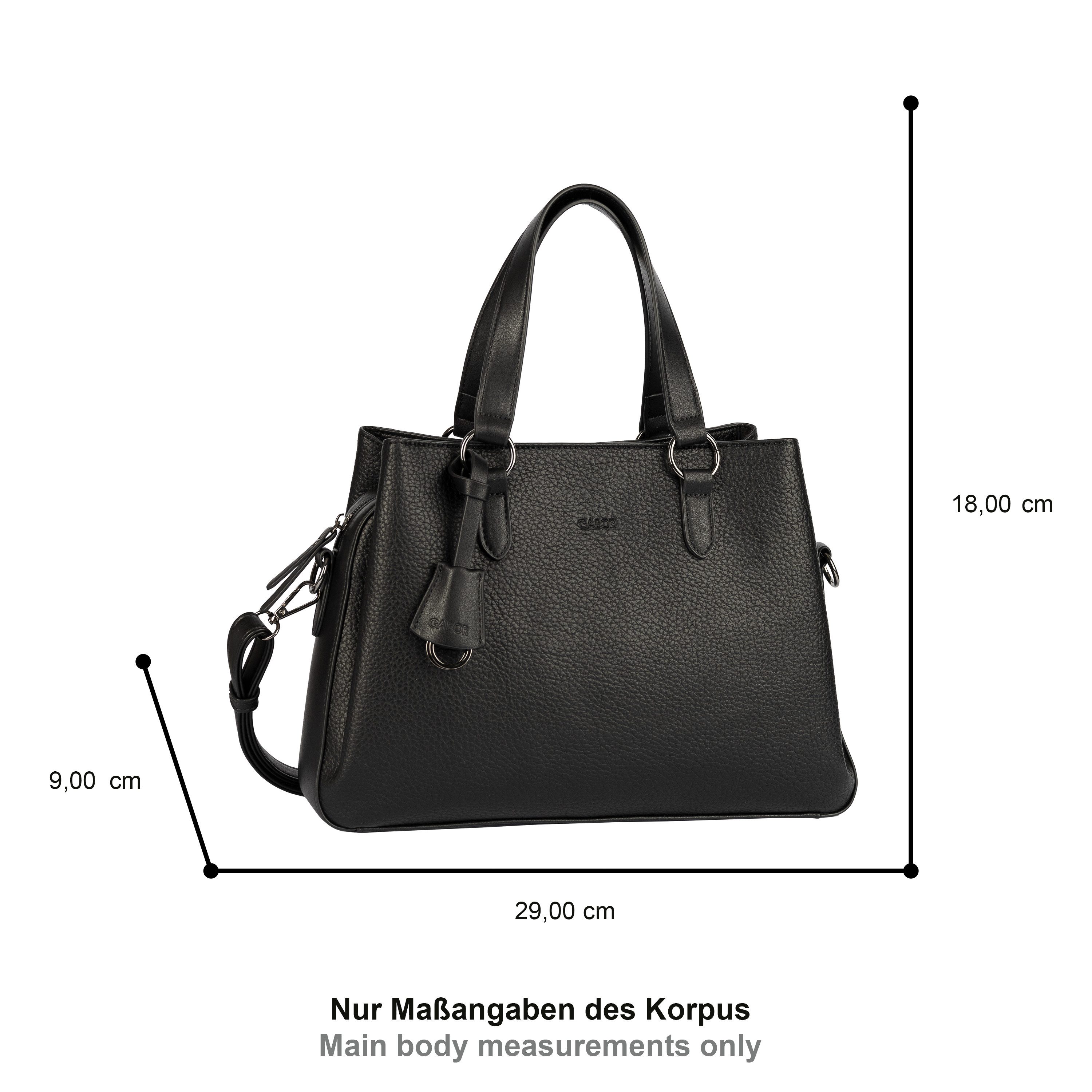 Gabor Shopper Kalilla, praktisches 3-Kammer-System für Ordnung und viel Stauraum