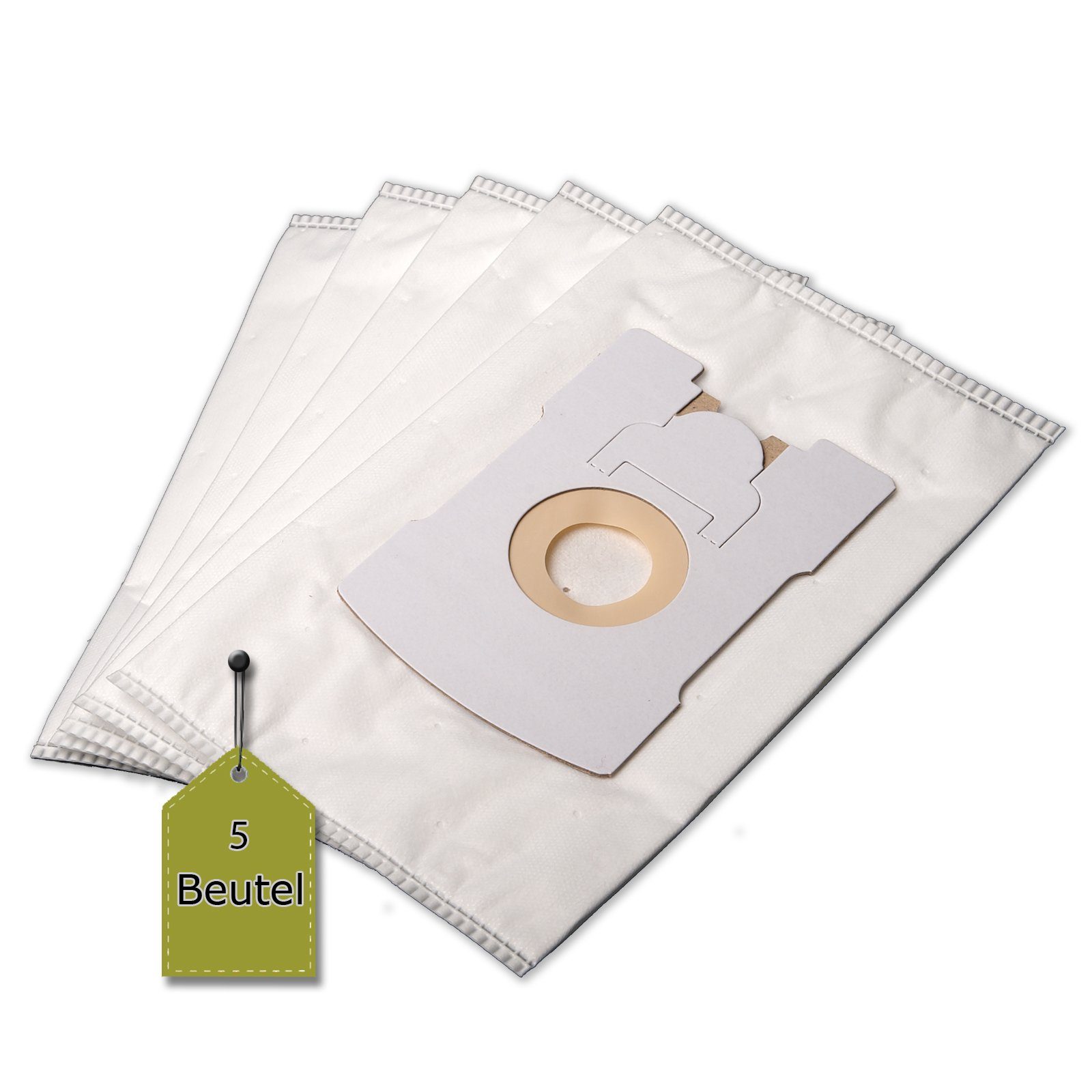 eVendix Staubsaugerbeutel passend für Vorwerk Tiger VT 265 270 300, passend für Vorwerk, 5 St., Vorwerk Kobold / Tiger VT 265, 270, 300