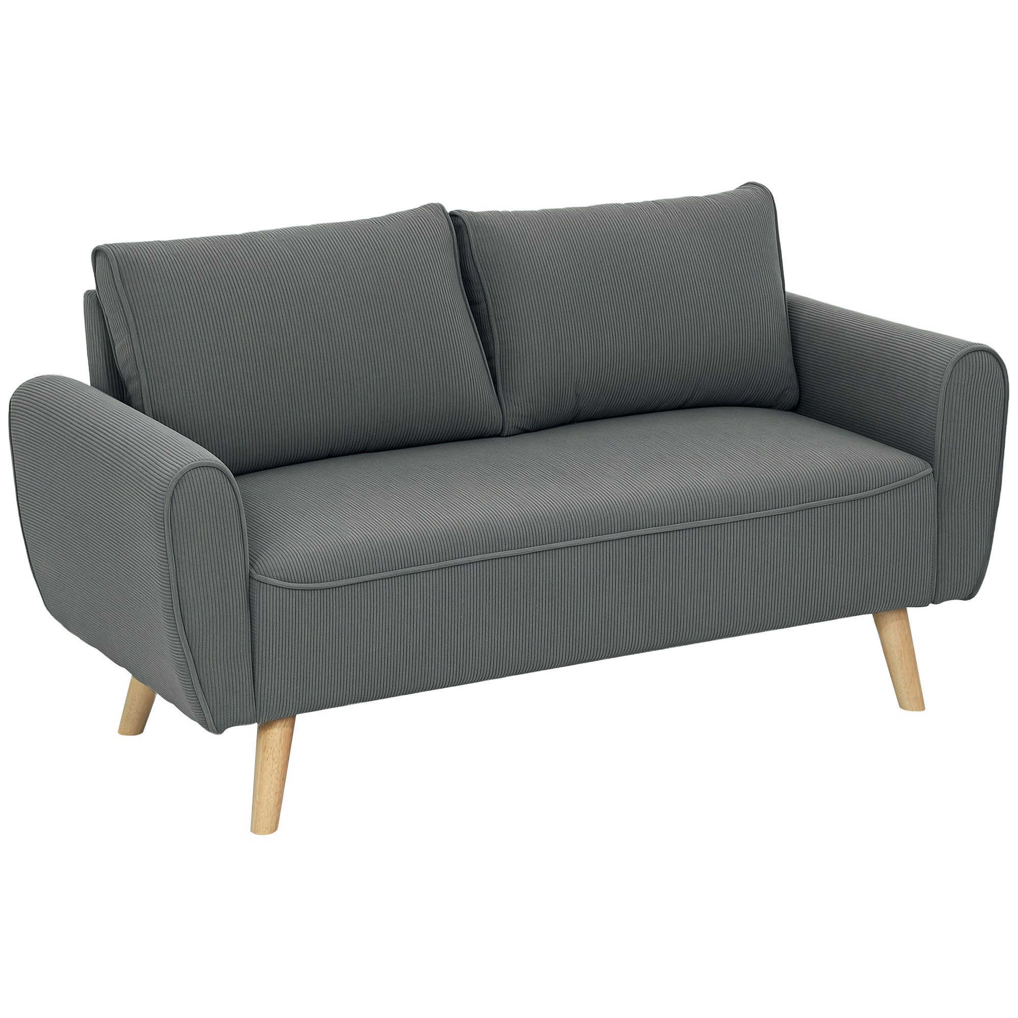 HOMCOM 2-Sitzer mit 2 Kissen, 54cm günstig online kaufen