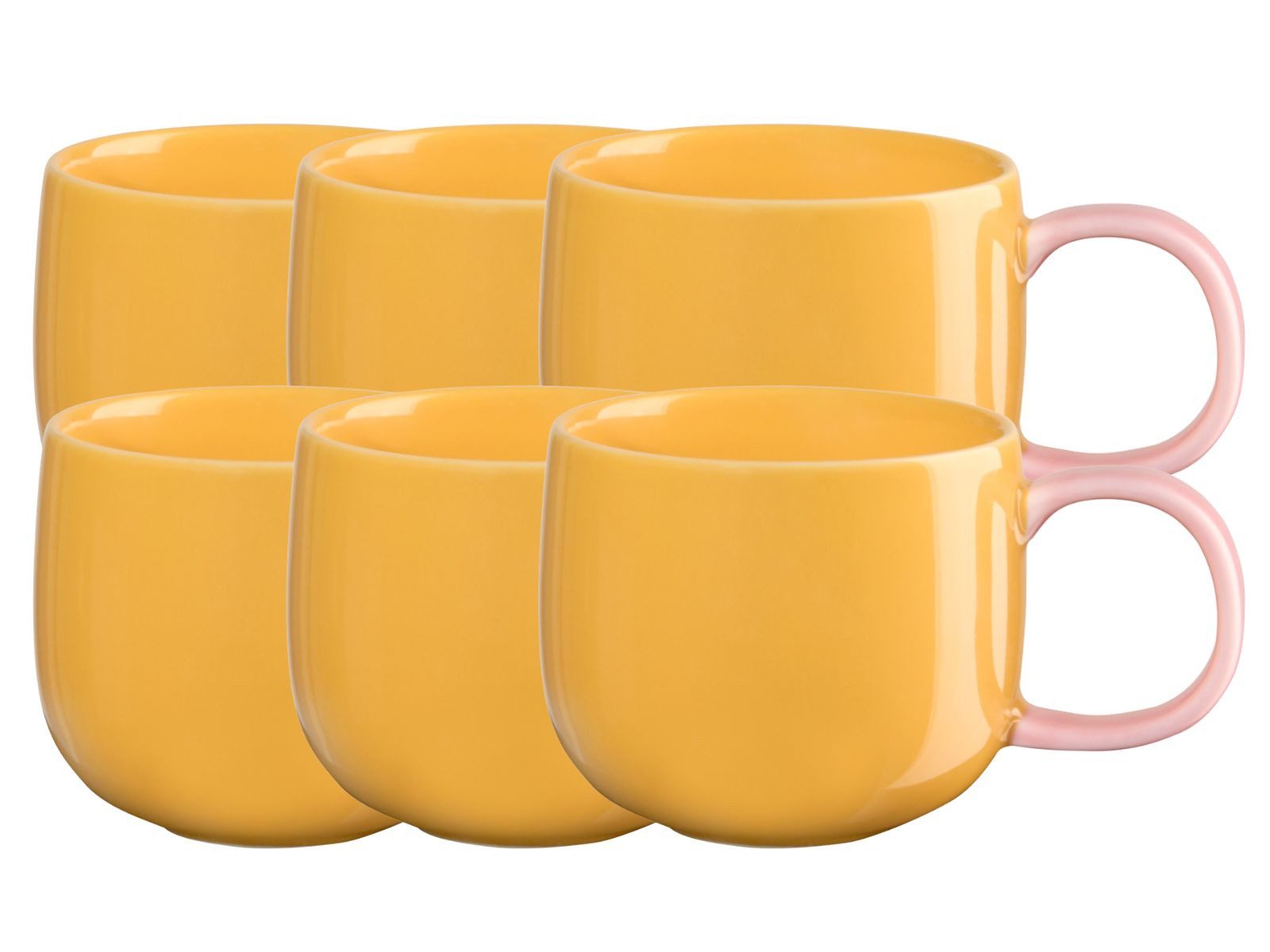 ASA SELECTION Espressotasse joy Espressotasse passion fruit 5cm Set6, Porzellan
