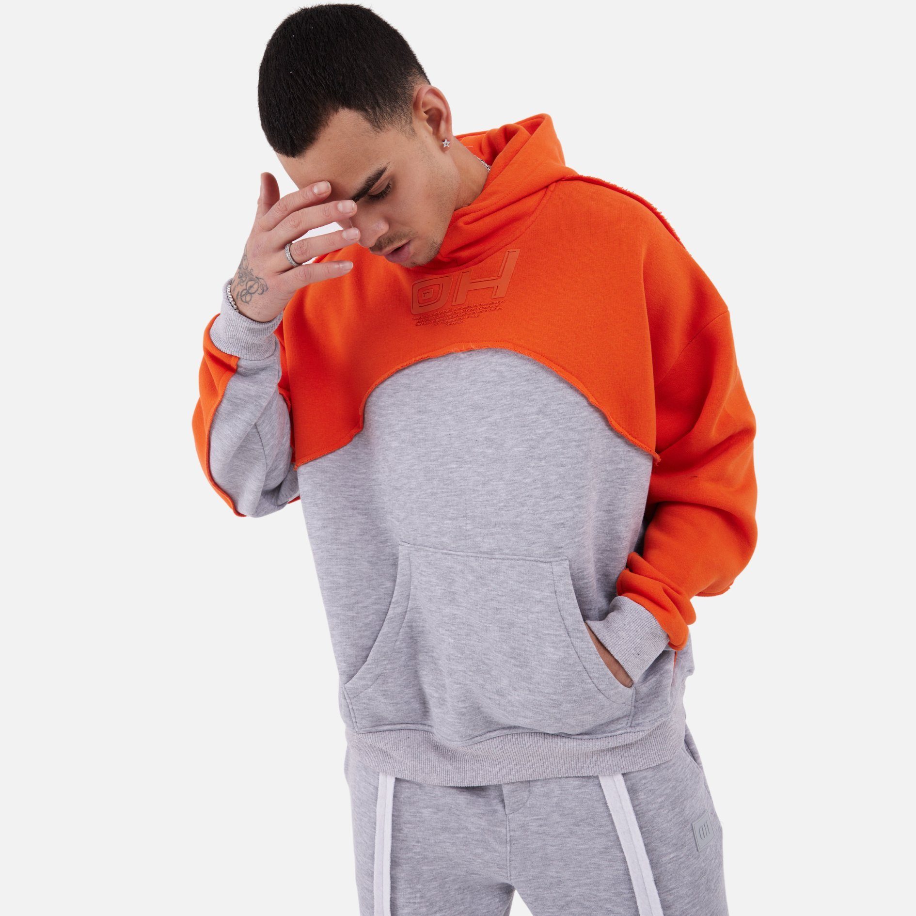 Hoodie Oversize Hoodie Cotton Kapuzenpullover Unisex