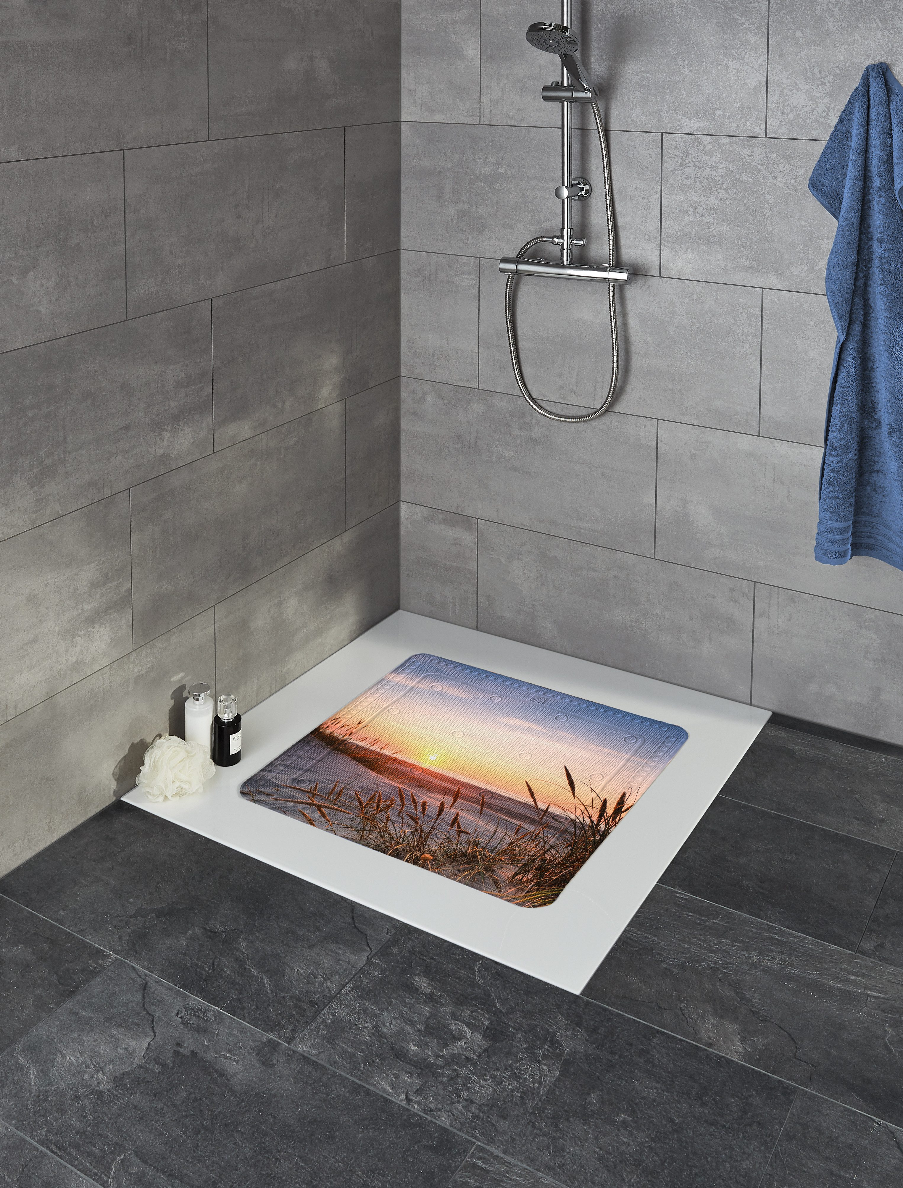 Kleine Wolke Duscheinlage Juist, B: 55 cm, L: 55 cm