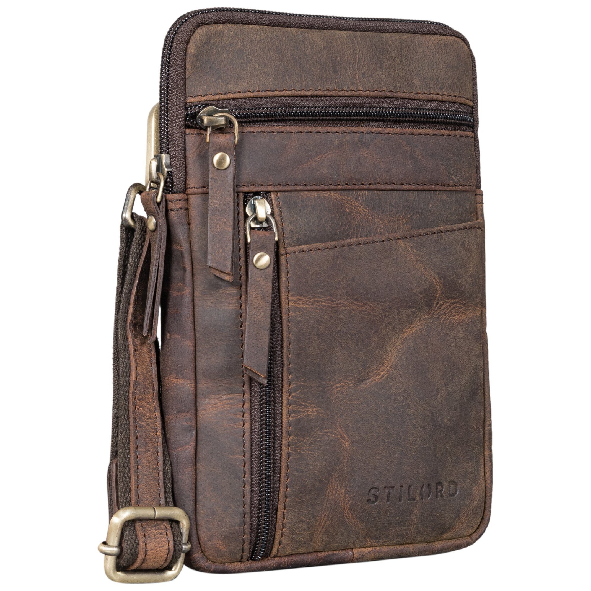 STILORD Handtasche "Brooks" Leder Brustbeutel Gürteltasche günstig online kaufen
