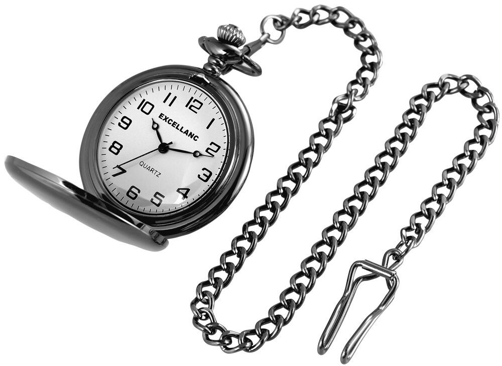 Excellanc Quarzuhr EX0481 Excellanc Taschenuhr, schwarz günstig online kaufen