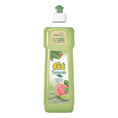FIT GRUENEKRAFT Naturals Guave & Limette Geschirrspülmittel (500 ml, pH-neutral, hautschonend, vegan)