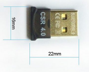Retoo Bluetooth 4.0 Adapter Transmiter USB Nano Dongle Notebook Windows Bluetooth-Adapter USB Typ A zu USB-A, Das Bluetooth-System