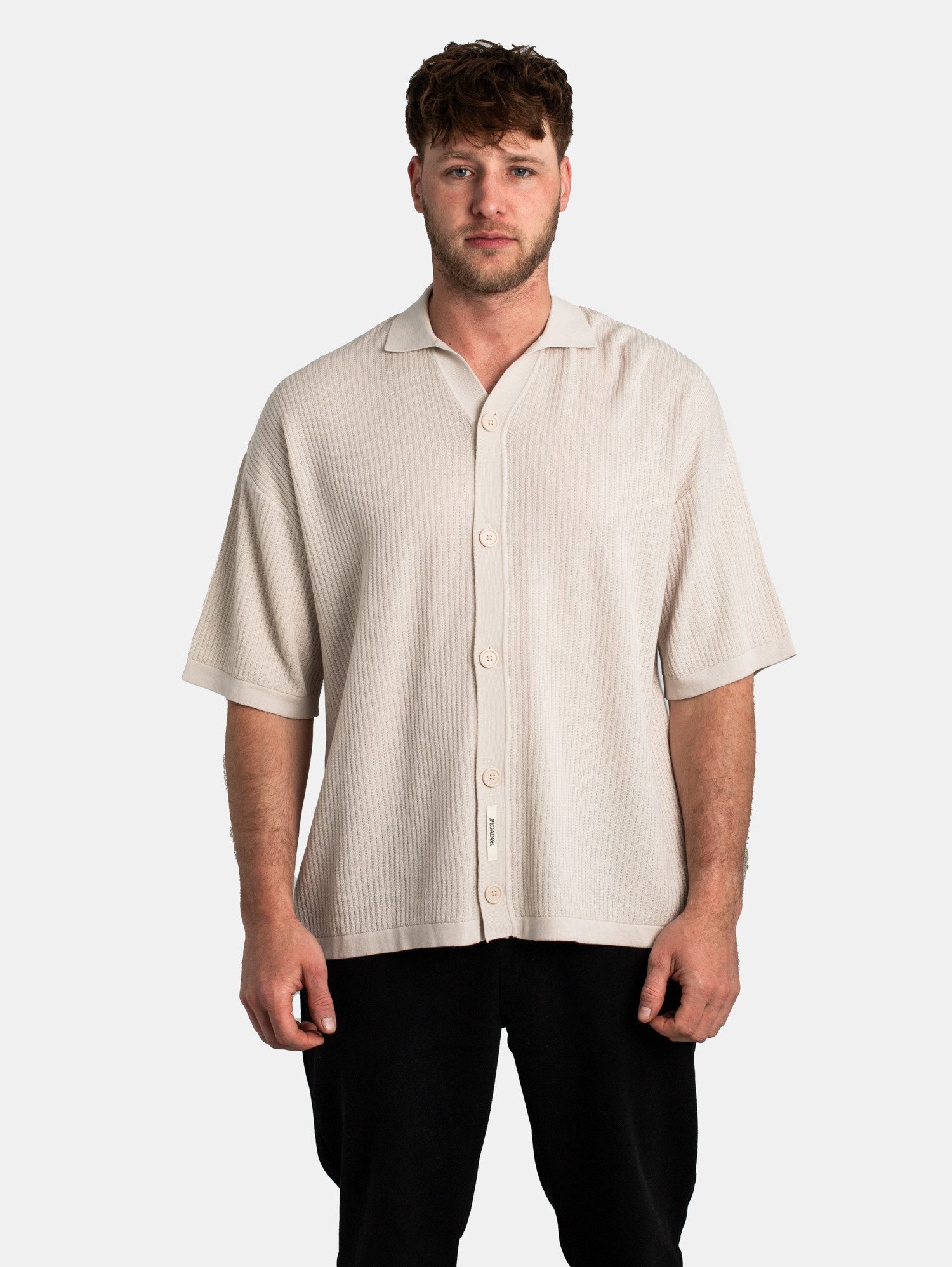 PEGADOR Kurzarmhemd Pegador Campbell Knit Shirt