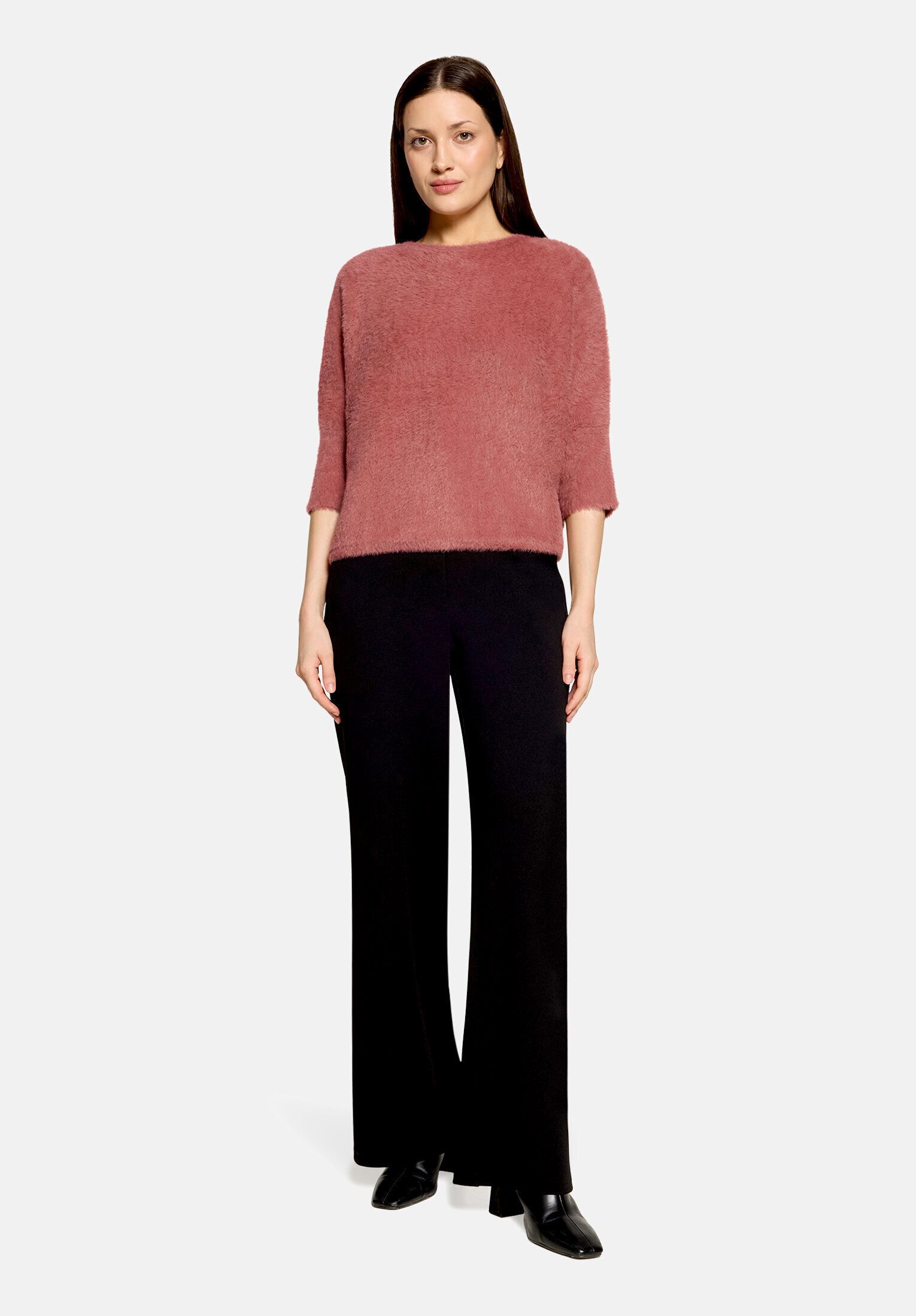 Betty Barclay Strickpullover Damen mit U-Boot-Ausschnitt (1-tlg)