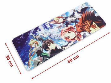 GalaxyCat Mauspad Großes Sword Art Online Gaming Mauspad, XXL Manga Tischauflage, XXL Gaming Mauspad mit Alfheim Online Motiv