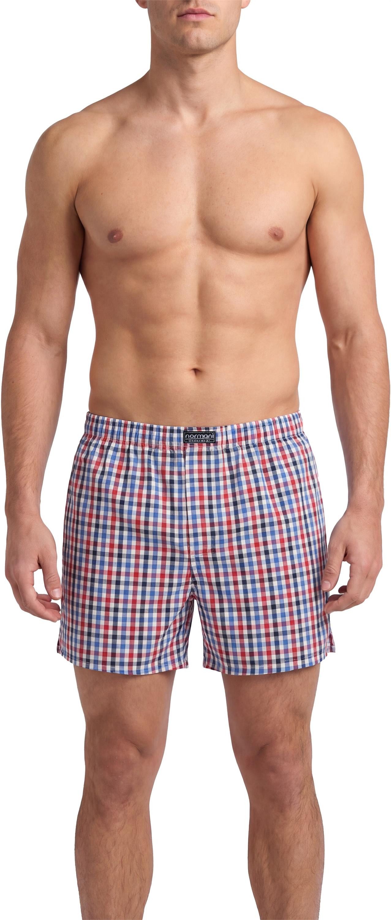 normani Boxershorts 3 Stück Herren Web Boxershorts Aus atmungsaktiver Baumw günstig online kaufen