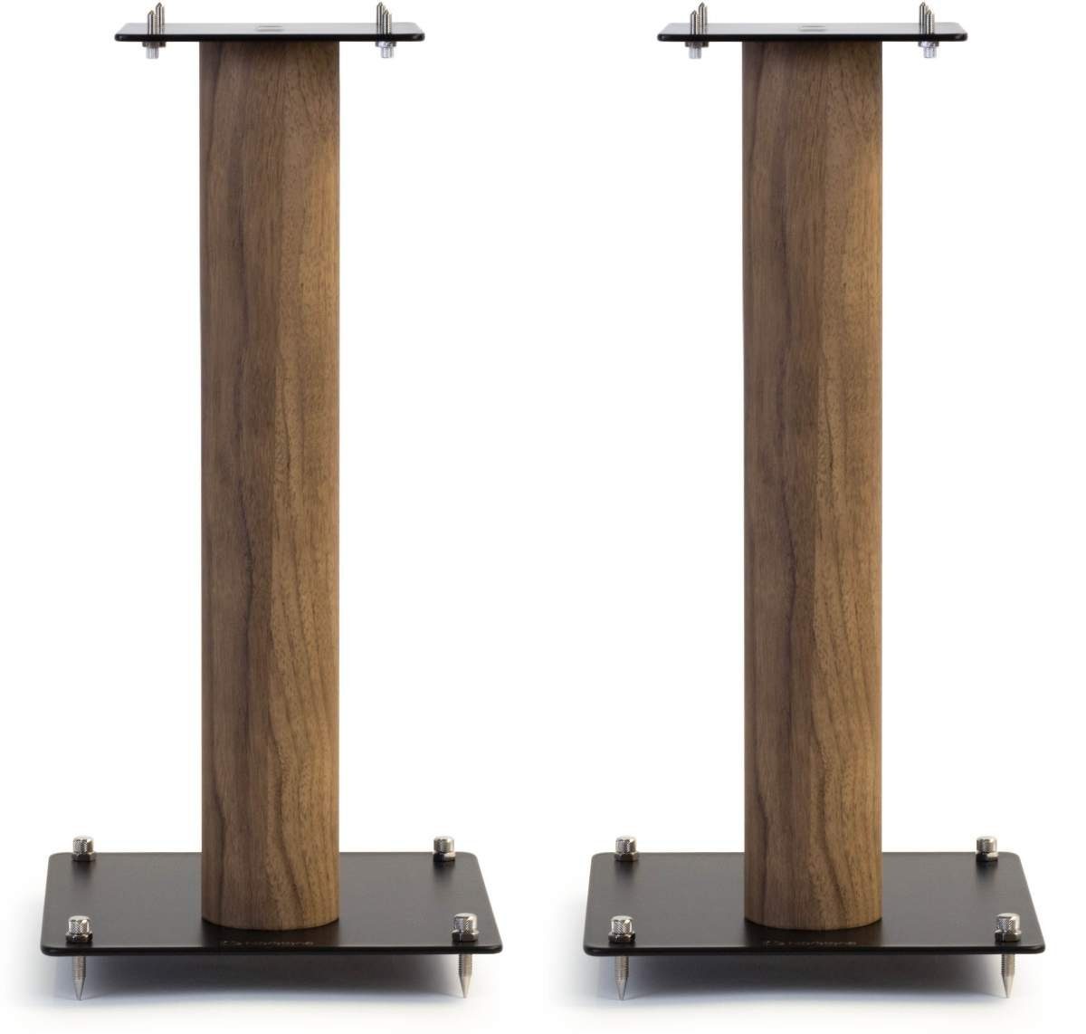 norstone Lautsprecherständer Stylum 1 Eiche Oak, (bis 10.2 Zoll, belastbar bis 50kg Metall in Holzoptik Höhe 50cm)