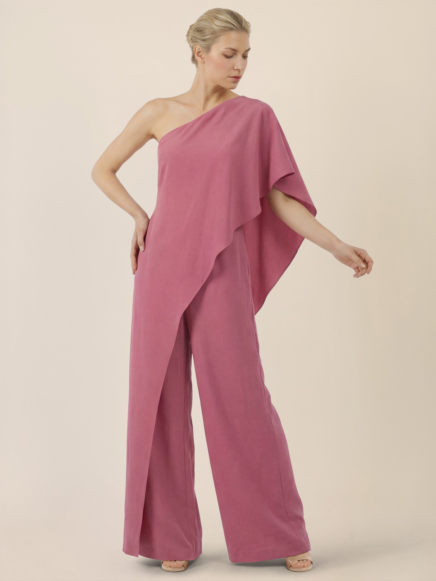 Apart Jumpsuit mit Seitlicher Reißverschluss