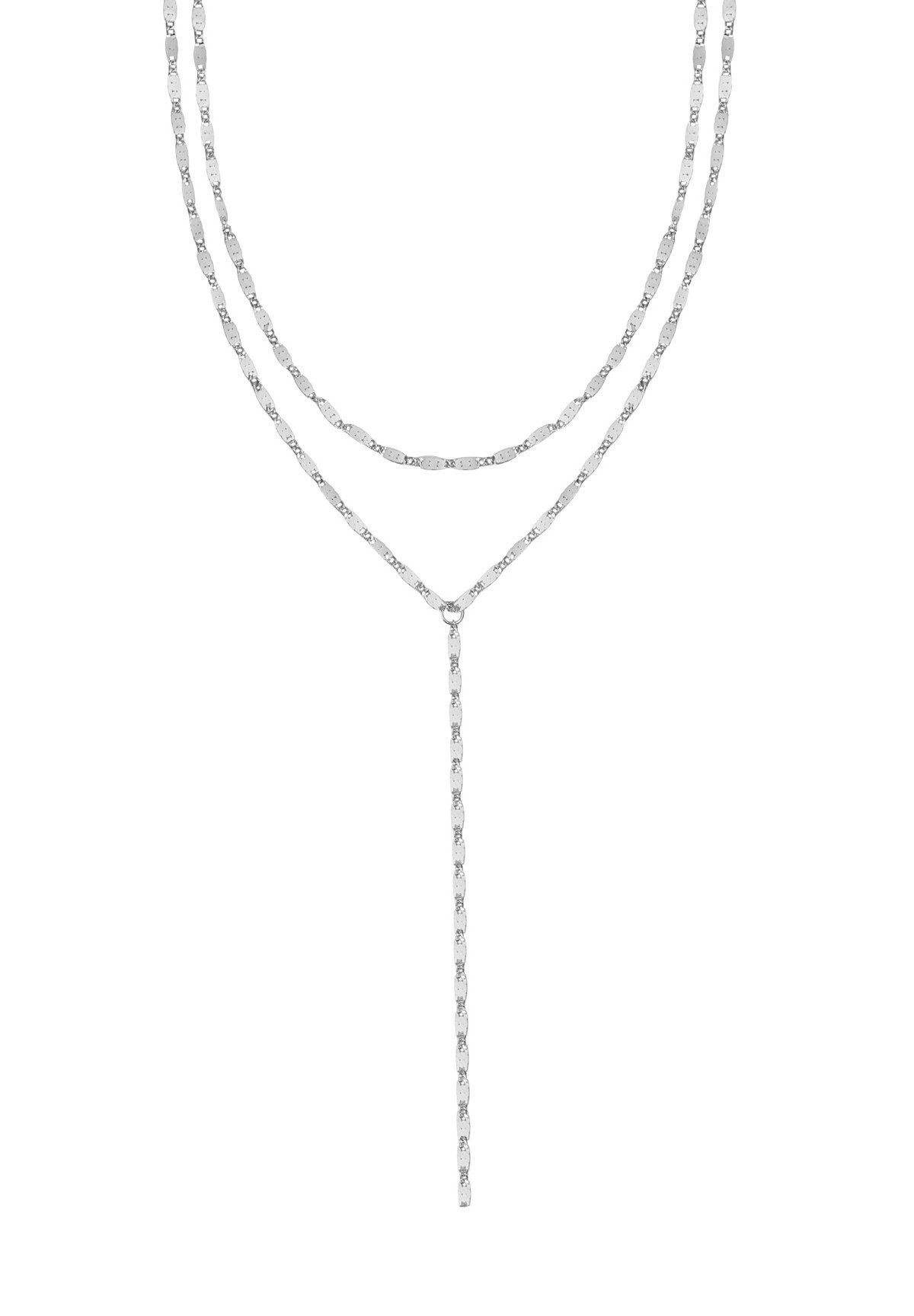 Hey Happiness Y-Kette mit Plättchen, Wasserfeste Edelstahl Lasso Halskette, günstig online kaufen