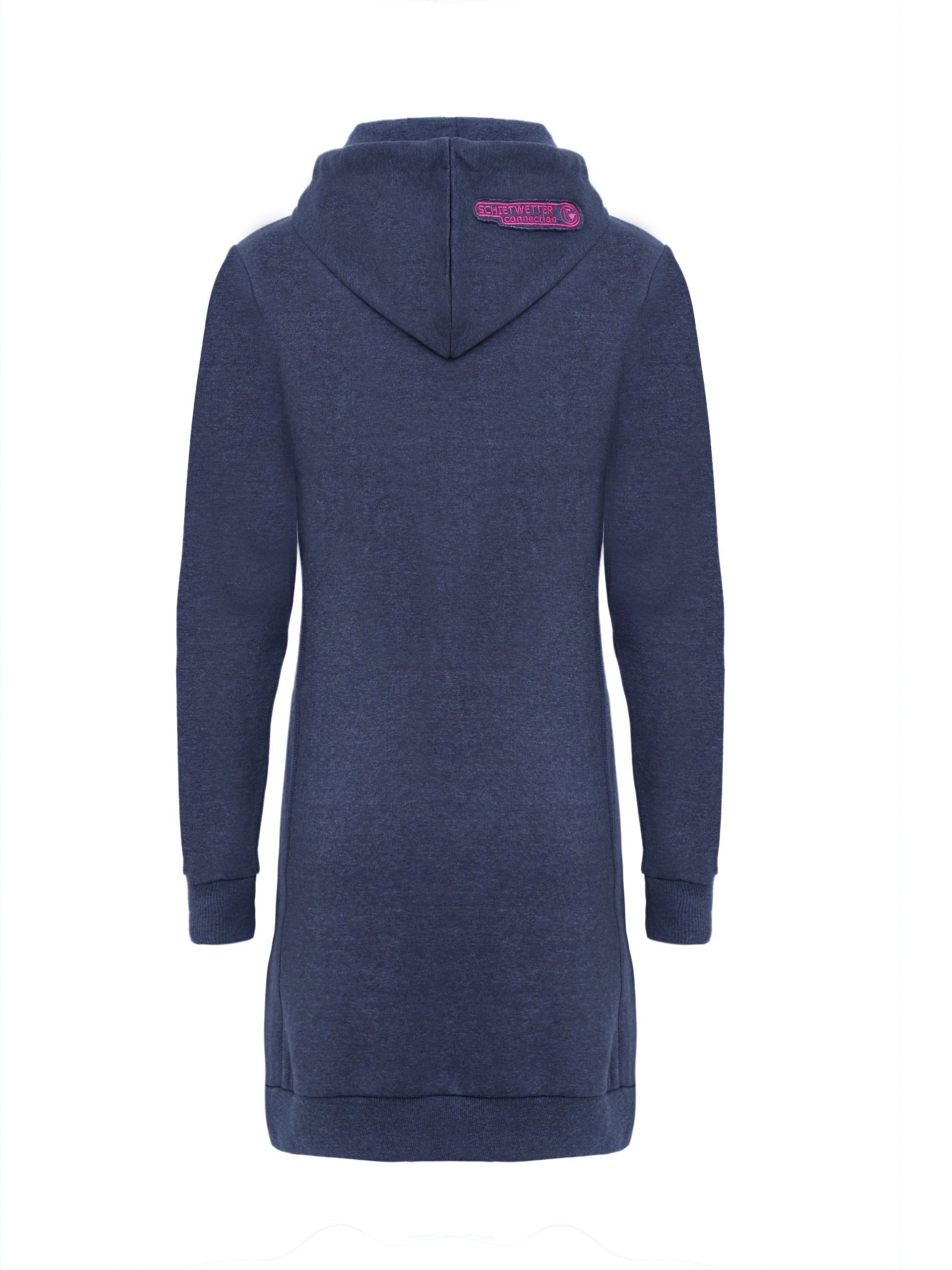 Schietwetter Sweatkleid Damen Hoodiekleid "Flaschenpost Finna" günstig online kaufen