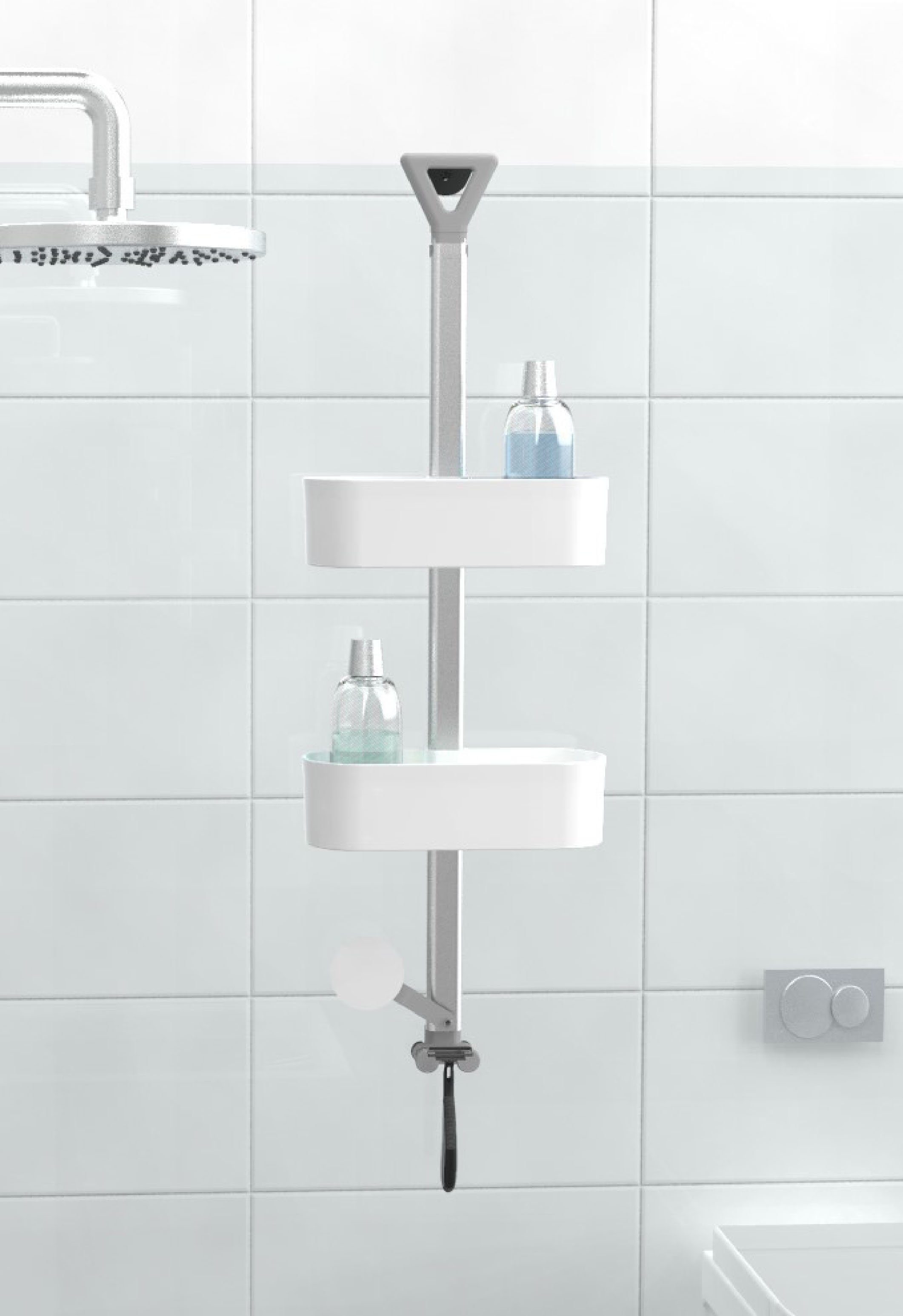 Bischof Duschregal Sida, mit 2 Ablagen günstig online kaufen