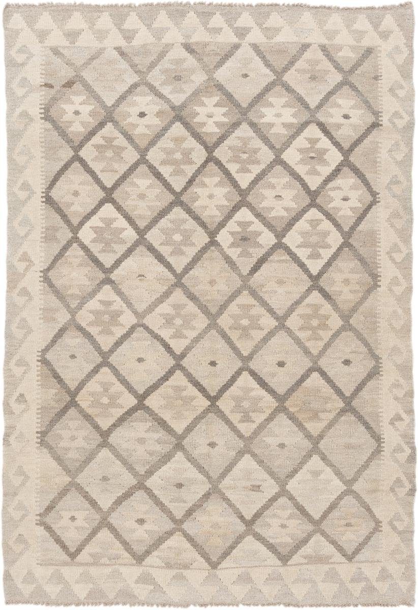 Orientteppich Kelim Afghan Heritage 126x183 Handgewebter Moderner Orientteppich, Nain Trading, rechteckig, Höhe: 3 mm