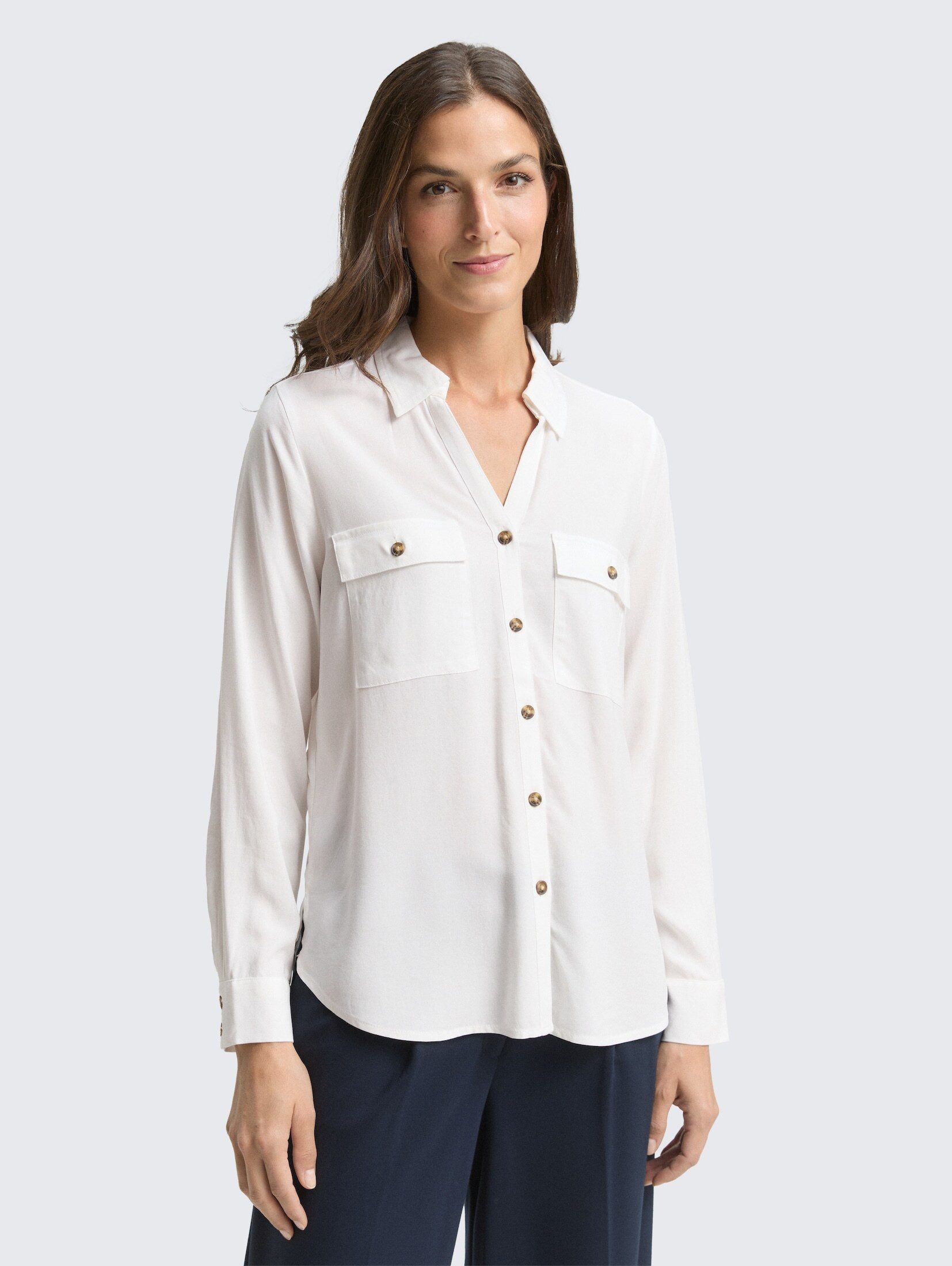 TOM TAILOR Langarmbluse Blusen & Shirts günstig online kaufen