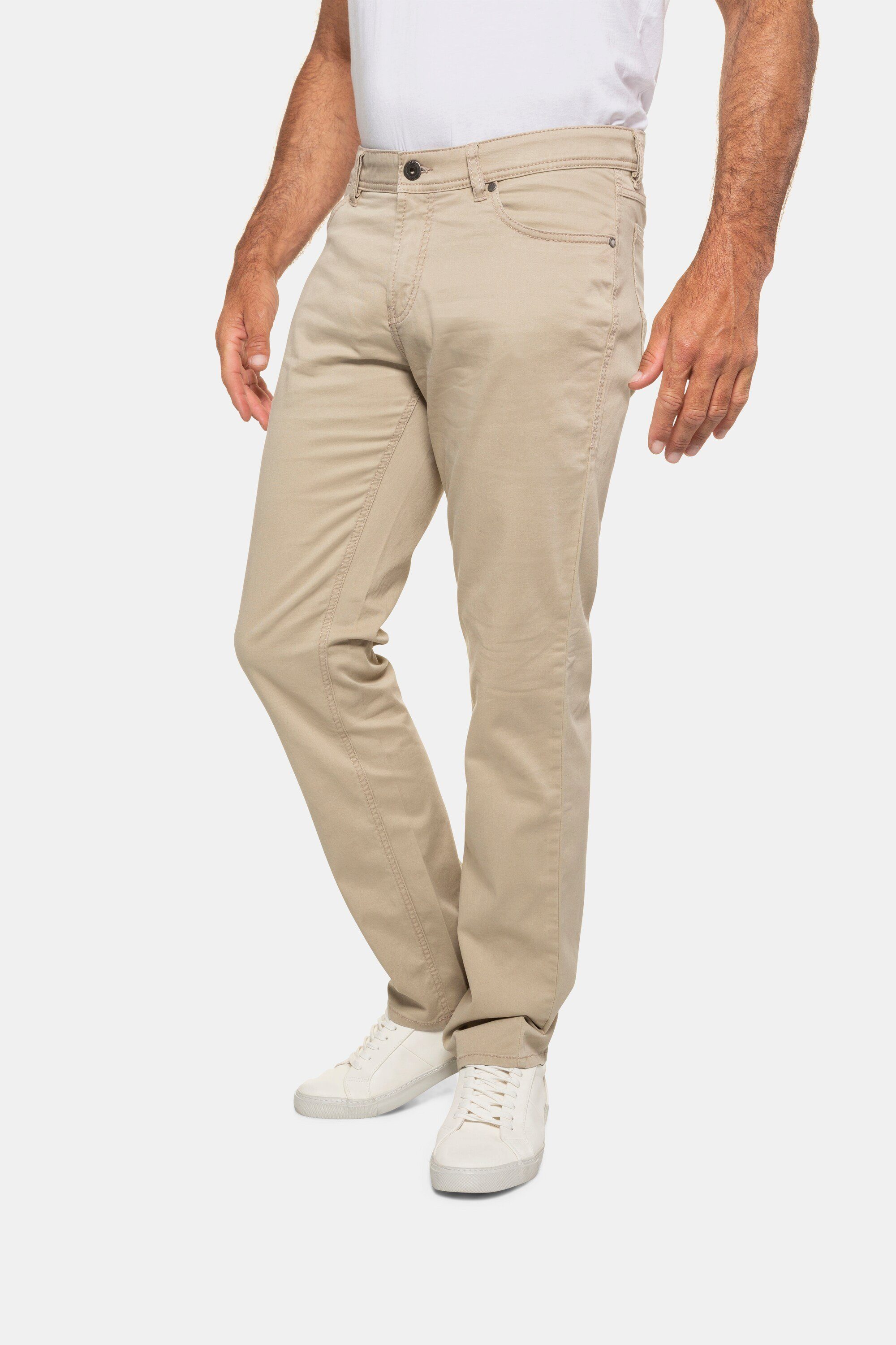 JP1880 5-Pocket-Jeans Bauchfit Größe Twillhose sand N-70/U-35 bis