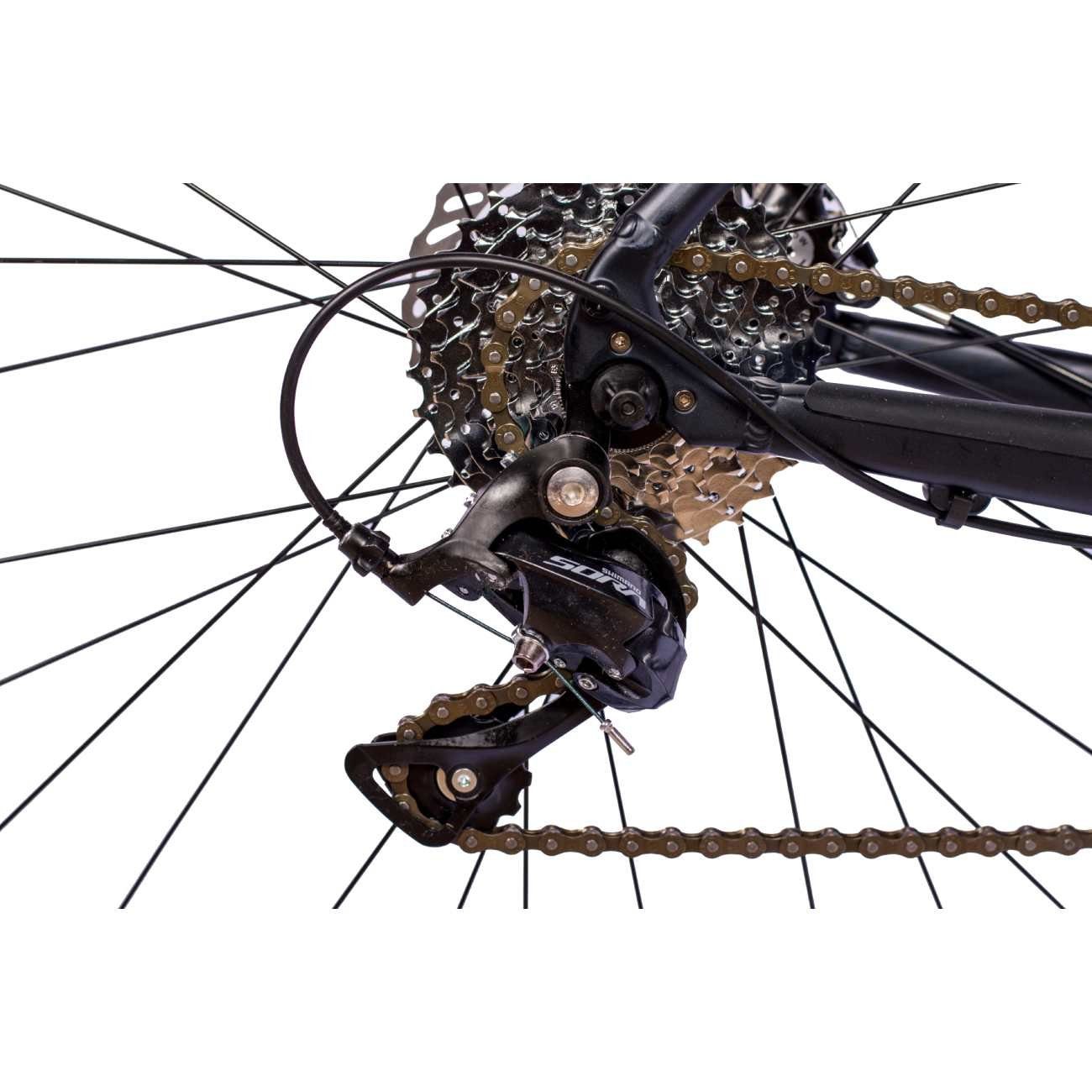 Airtracks City Bike Men's 28 inch Gravel Bike Strom 3.0 Shimano CLARIS R2000, 16-speed, derailleur gears, high-end gravel bicycle - frame sizes 52cm - 55cm - 2024 model