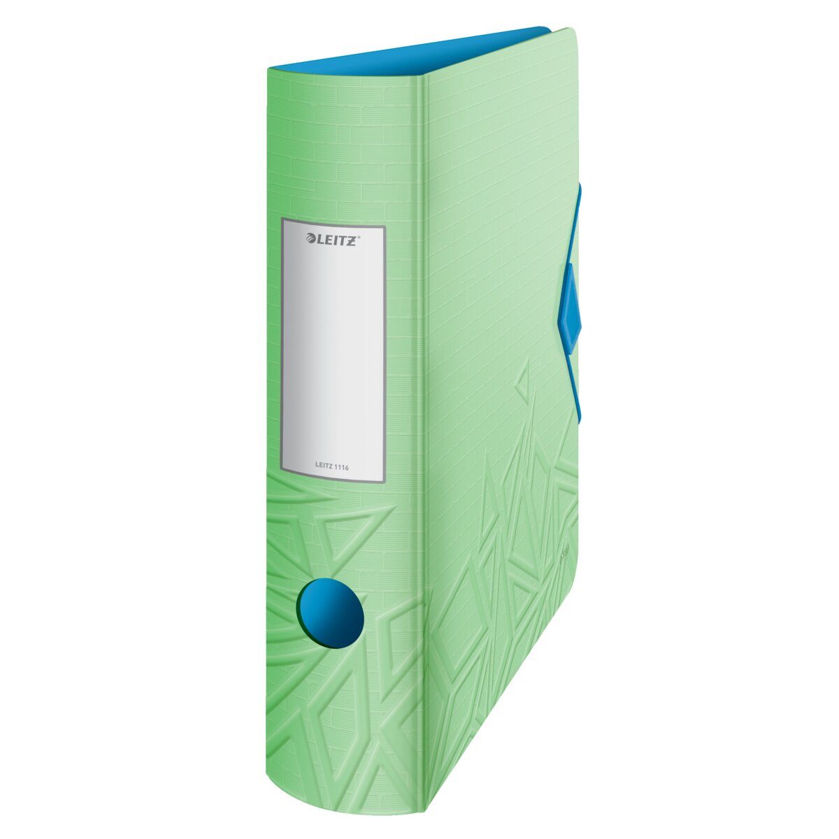 LEITZ Aktenordner Ordner Active Urban Chic PP A4 82mm grün Packung mit 5 Stück