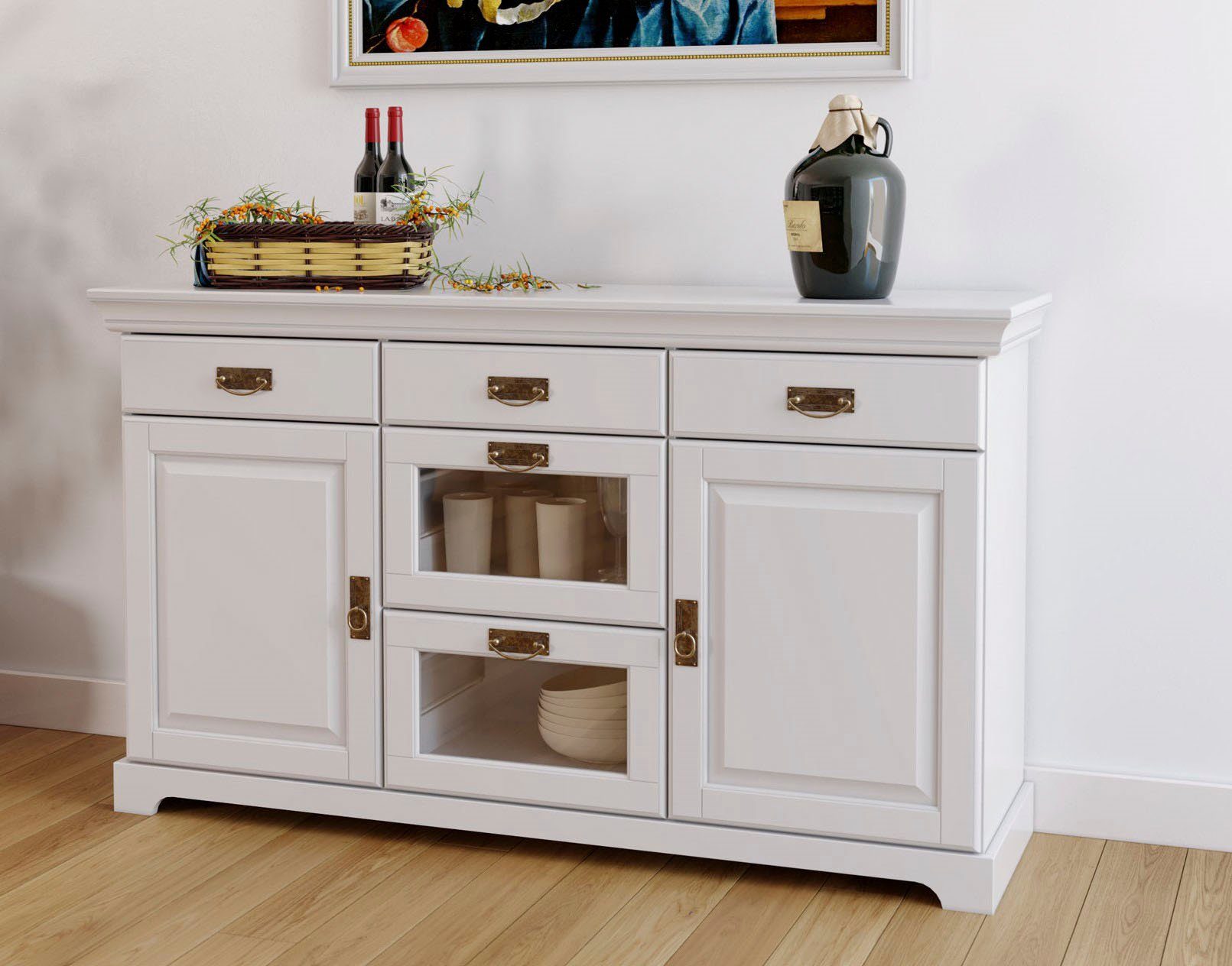 OTTO home Sideboard Rügen, Kommode aus massiver Kiefer, FSC®, Breite 145 oder 180 cm
