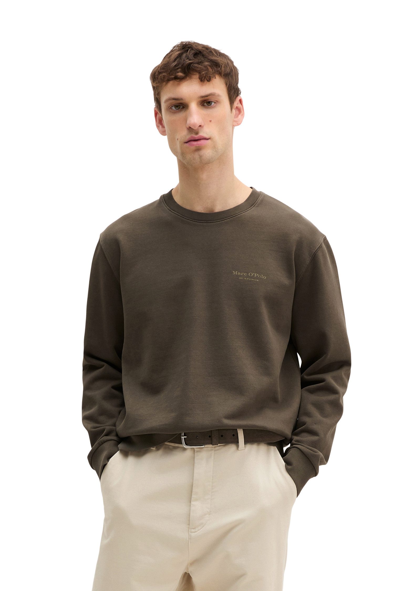 Marc O'Polo Sweatshirt mit Logoprint auf dem Rücken