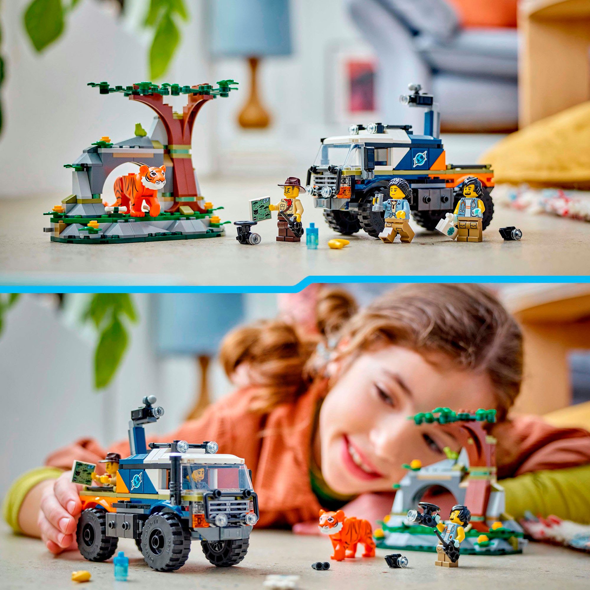 LEGO® Dschungelforscher-Truck (60426), LEGO City Konstruktionsspielsteine, günstig online kaufen