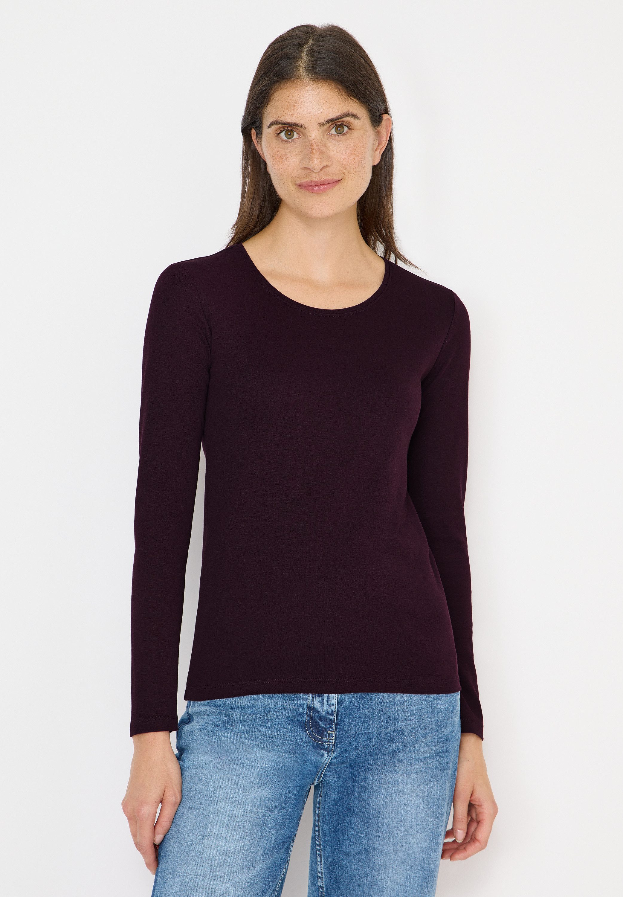 CECIL Langarmshirt Basic günstig online kaufen