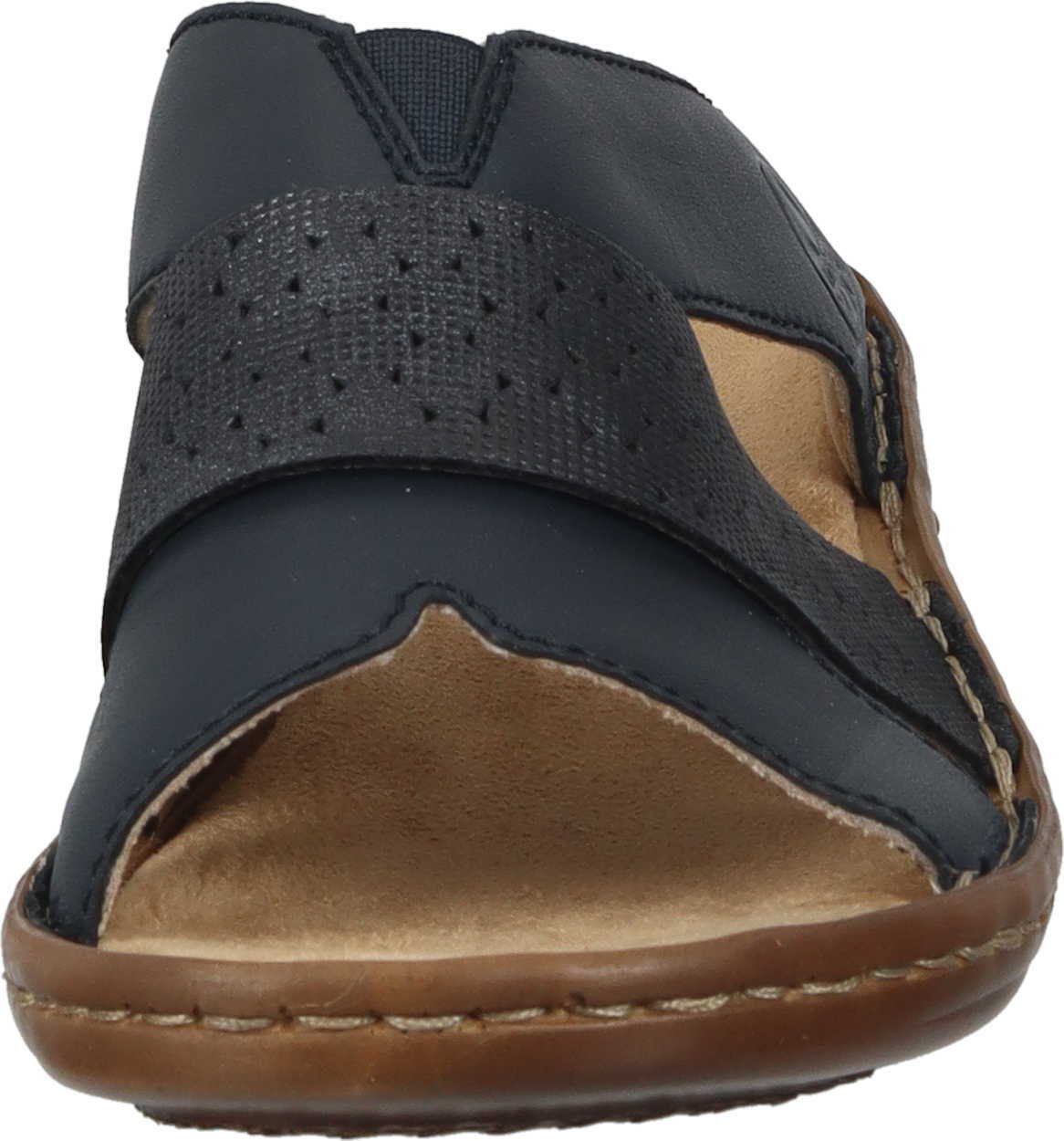 Rieker Pantoletten Pantolette mit Gummizug