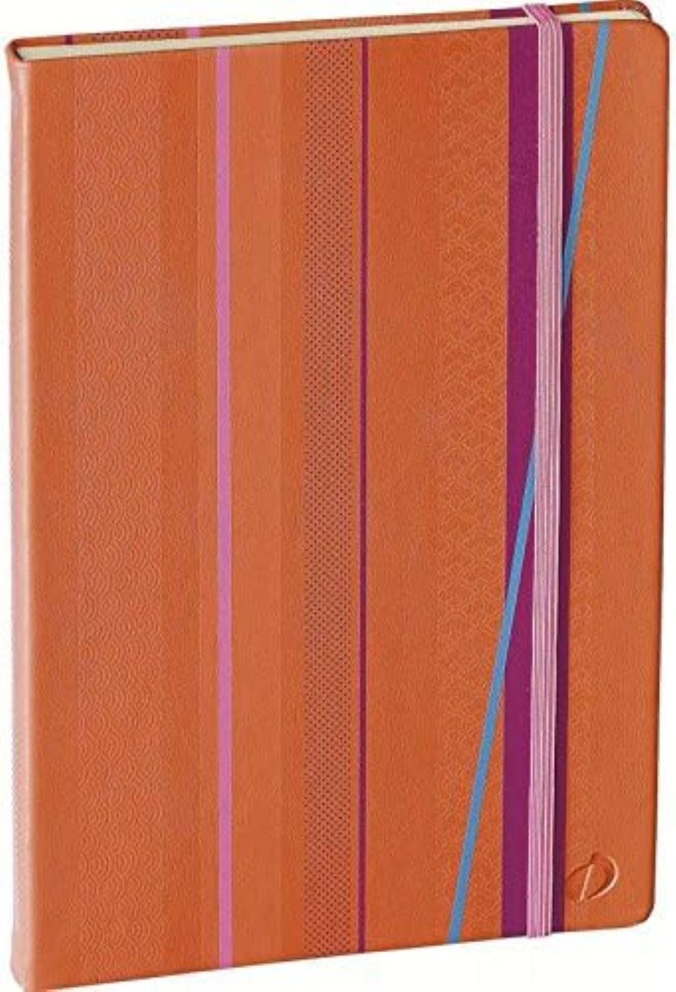 Quo Vadis Notizbuch 16x24cm graphic orange liniert