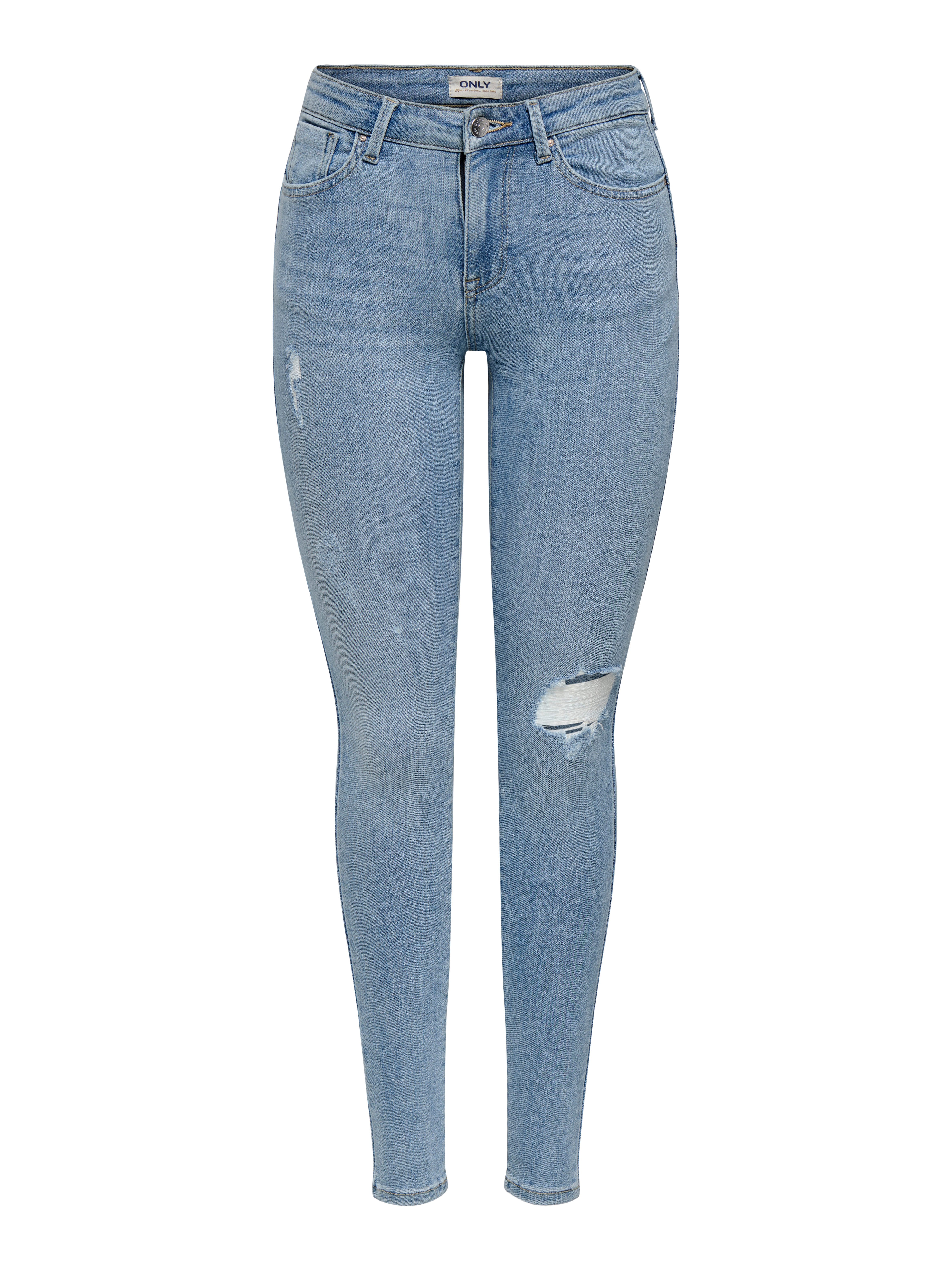 ONLY Skinny-fit-Jeans ONLPOWER LIFE MID PUSH Baumwollmischung, skinny fit, regular waist – Bild 4 von 5