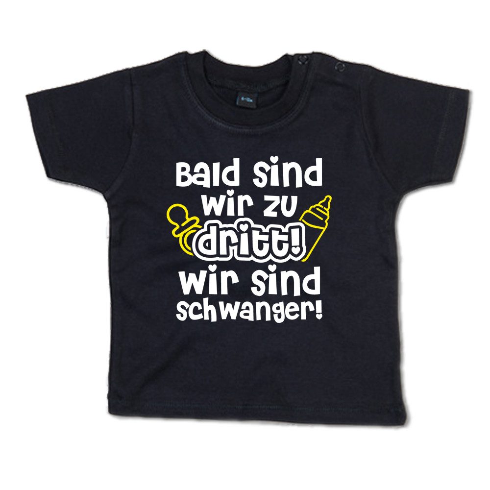 Ggraphics TShirt Bald sind wir zu dritt! Wir sind schwanger! Baby T
