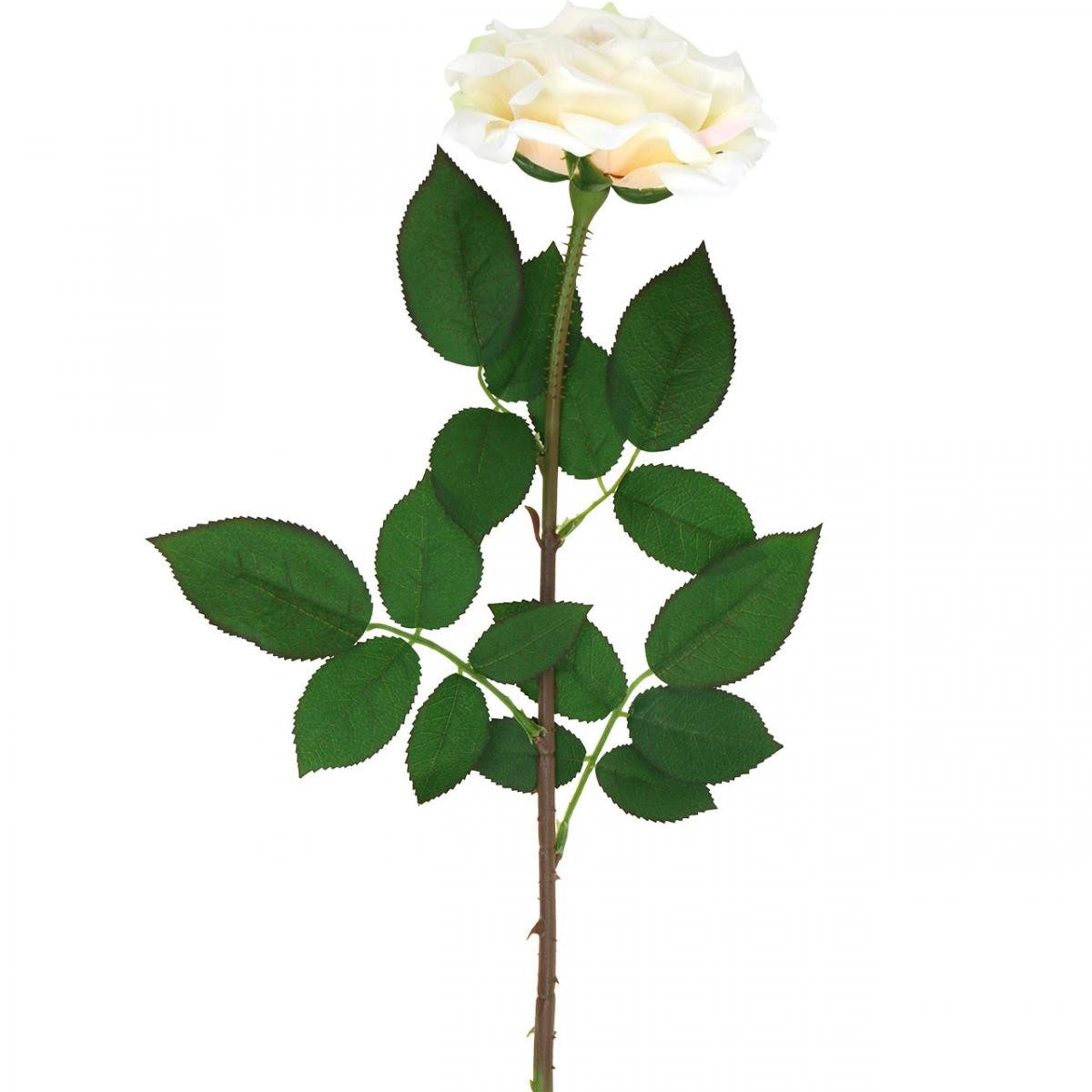 Kunstblume Künstliche Rose für Tischdekoration und Hochzeitsarrangements, Florists Products, Höhe 6 cm