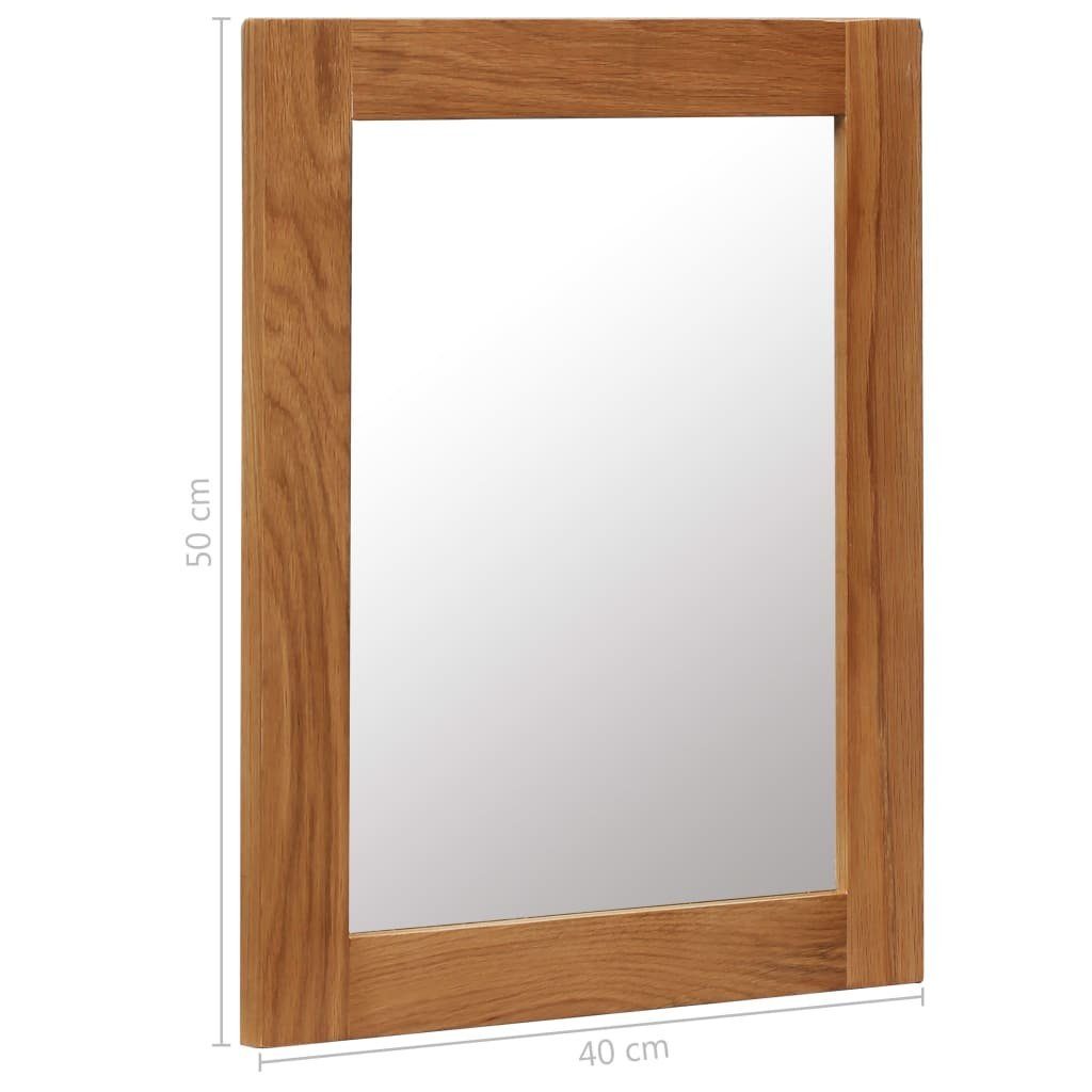 Spiegel 40x50 furnicato Wandspiegel cm Eiche Massivholz